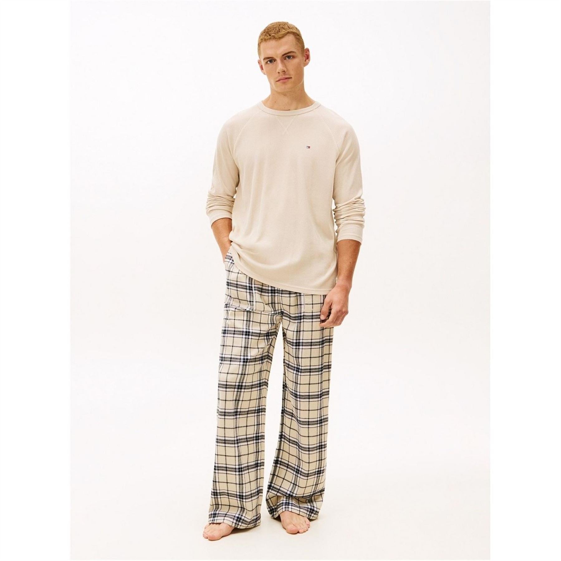 Tommy Hilfiger Long Sleeve Crew Neck Pyjama Set