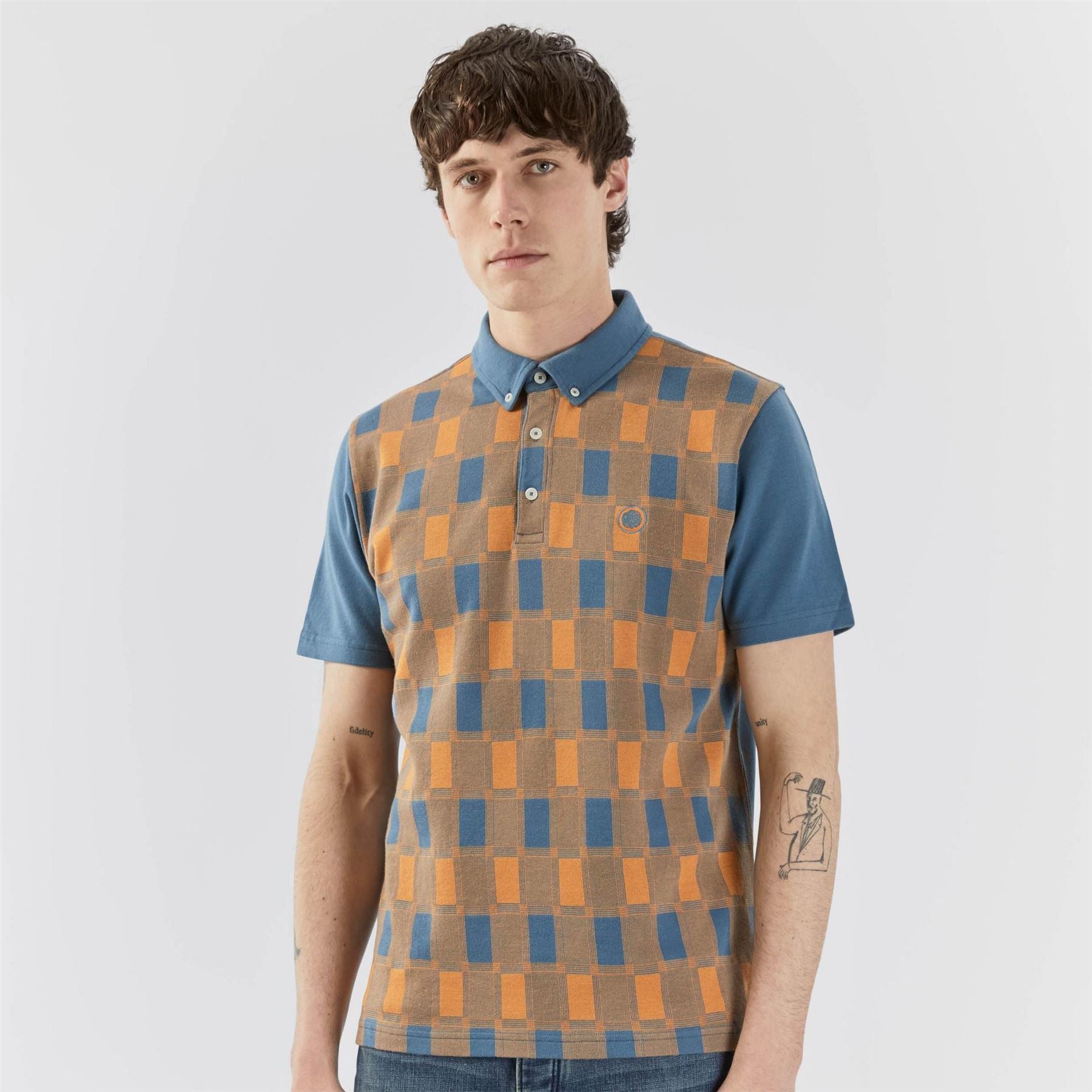 Pretty Green Streatham Regular Fit Short Sleeve Shirt