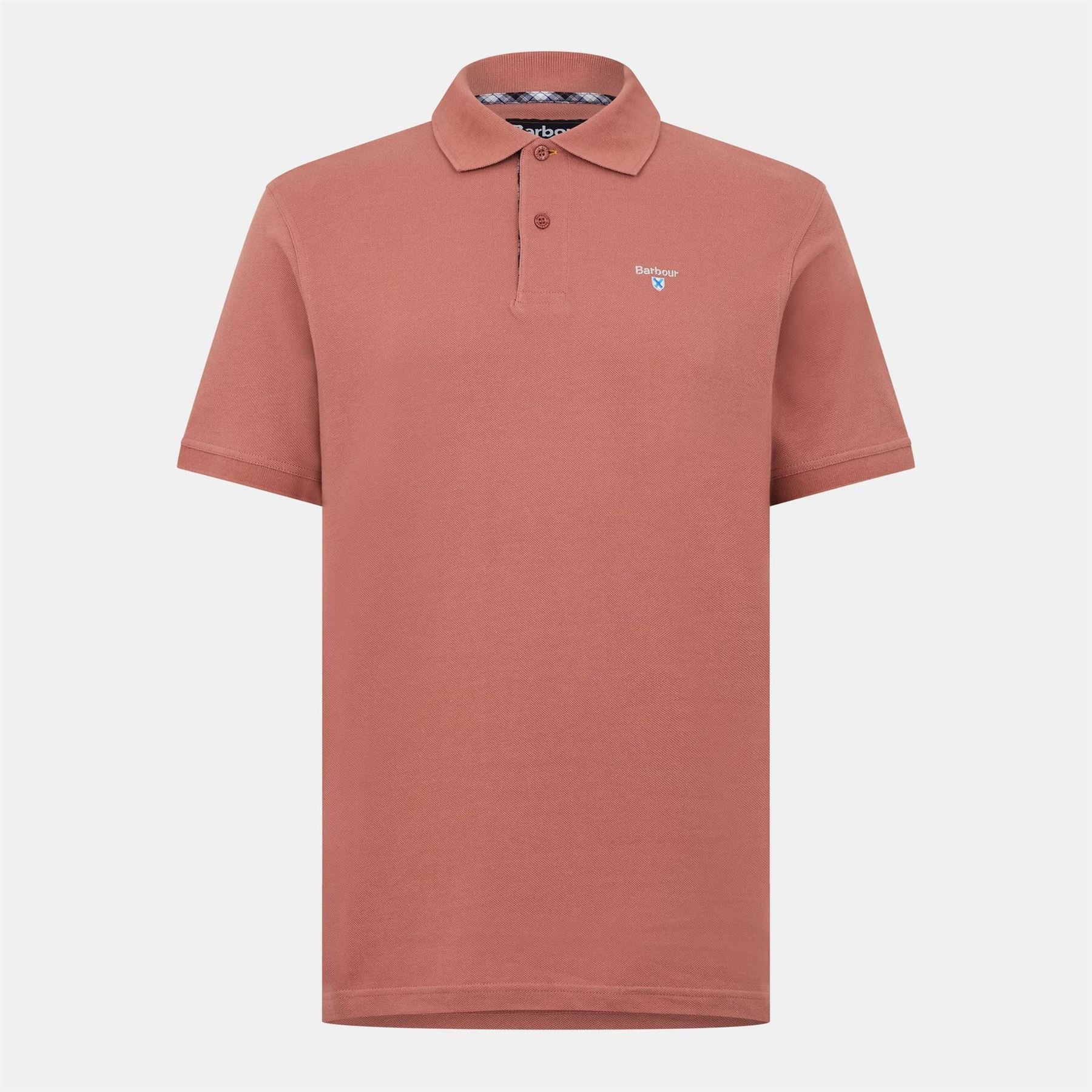 Barbour Tartan Pique Polo Shirt