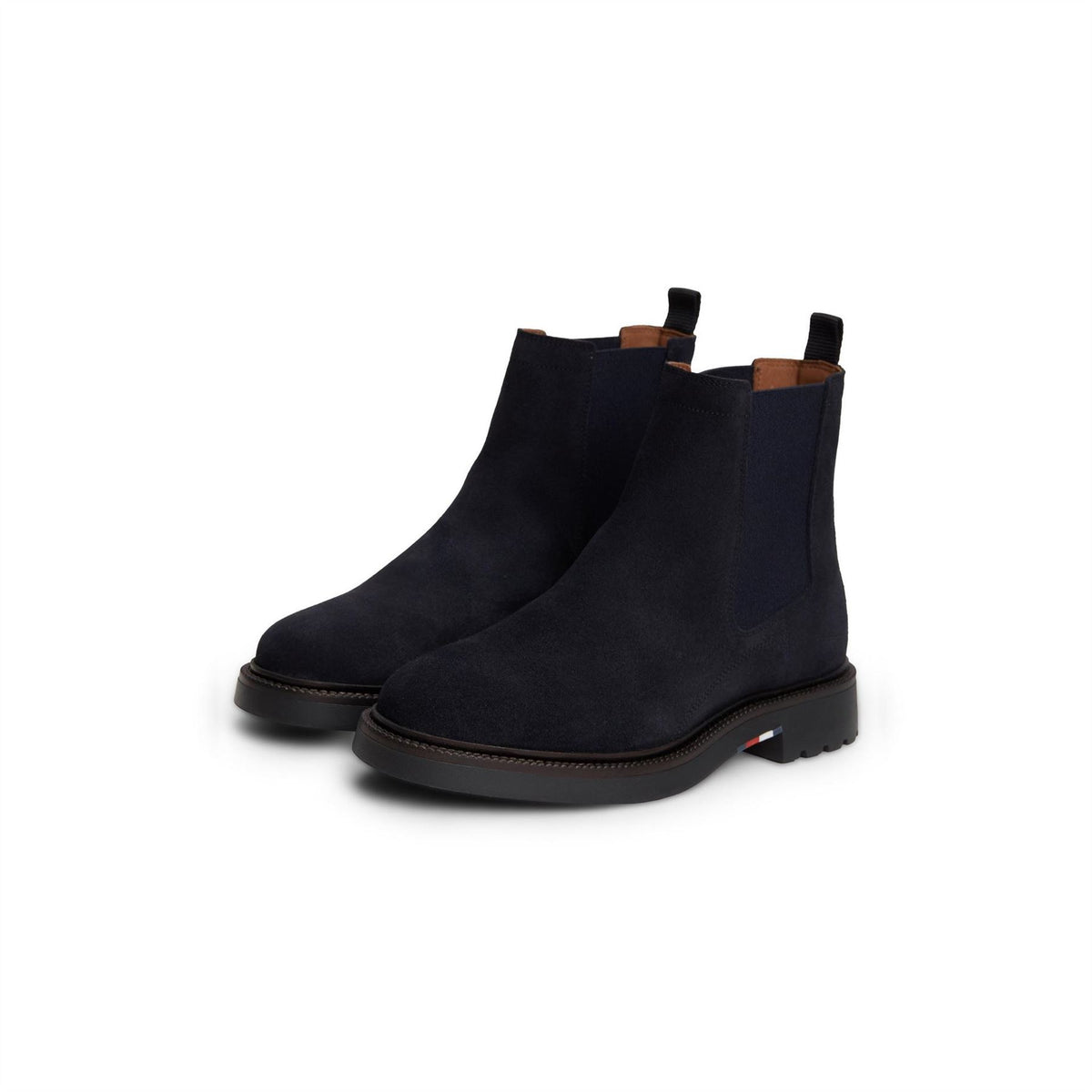 Tommy Hilfiger Corporate Suede Chelsea Boots