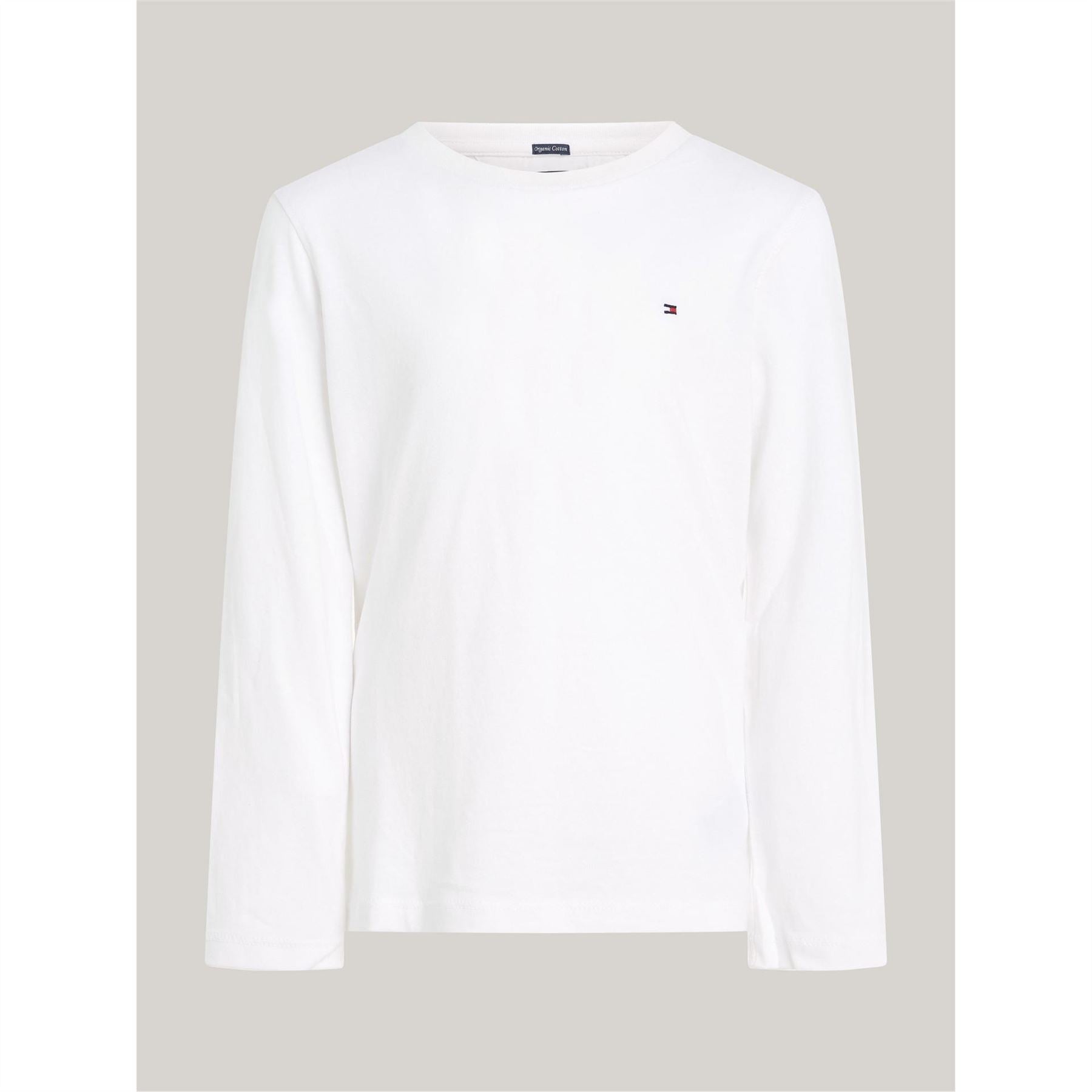 Tommy Hilfiger Crew Neck Regular Fit Long Sleeve T-Shirt