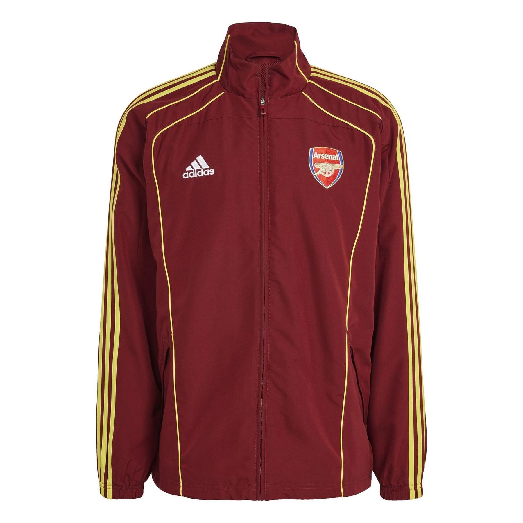 adidas Mens Arsenal Football Club Ubackpack Tracksuit Top