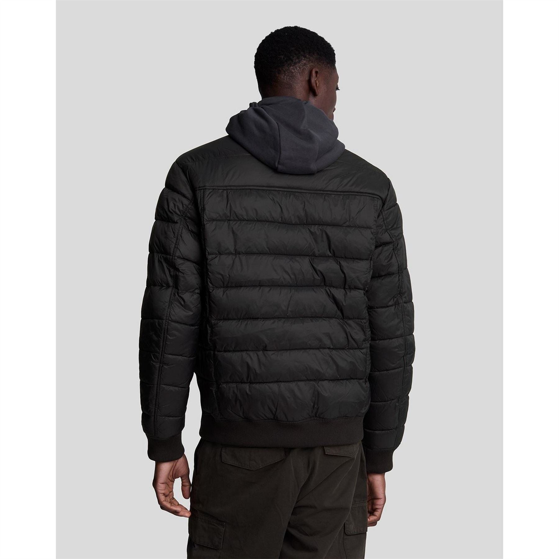 Lyle and Scott Medium Funnel Wadded Puffer Jacket