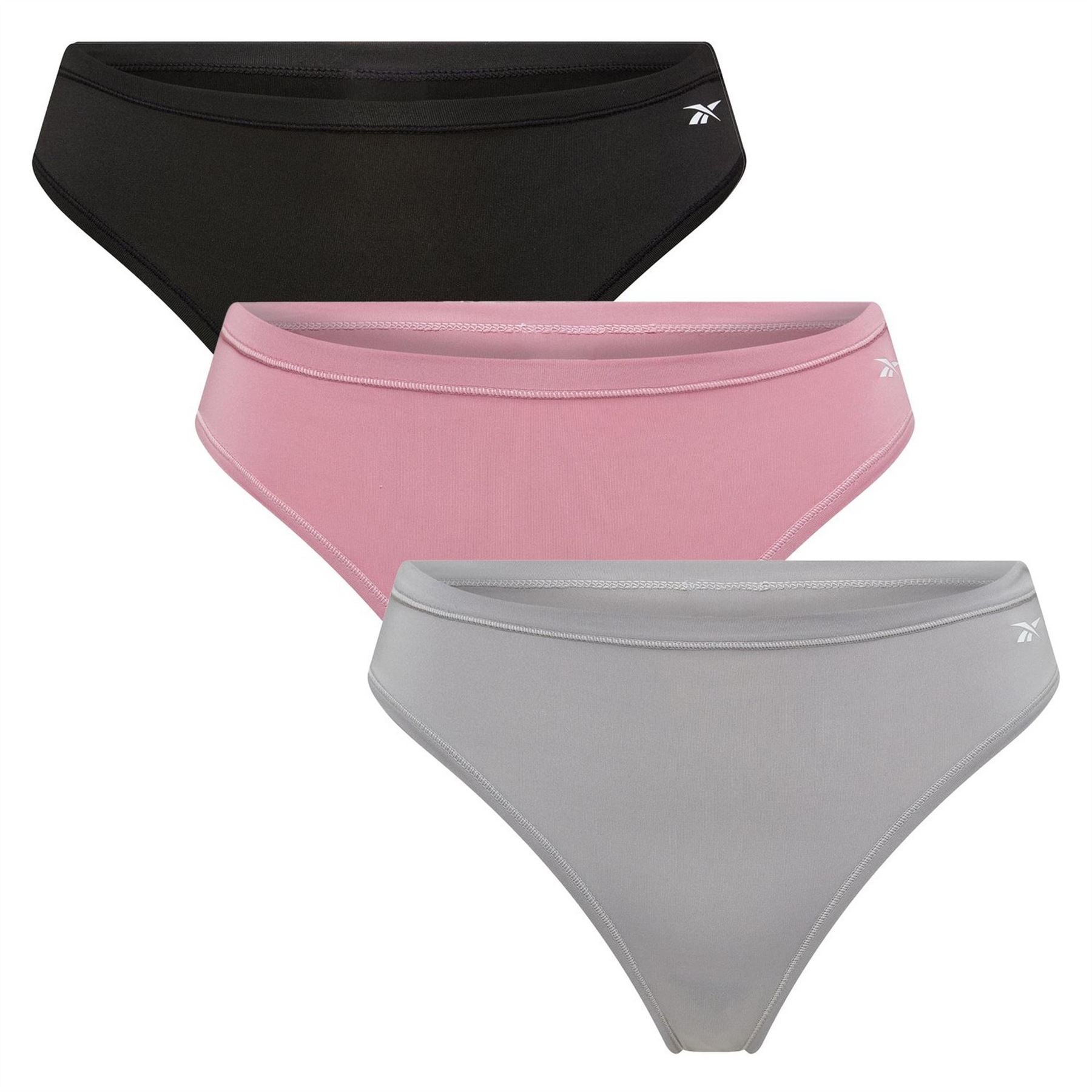Reebok 3 Pack Thong Agatha