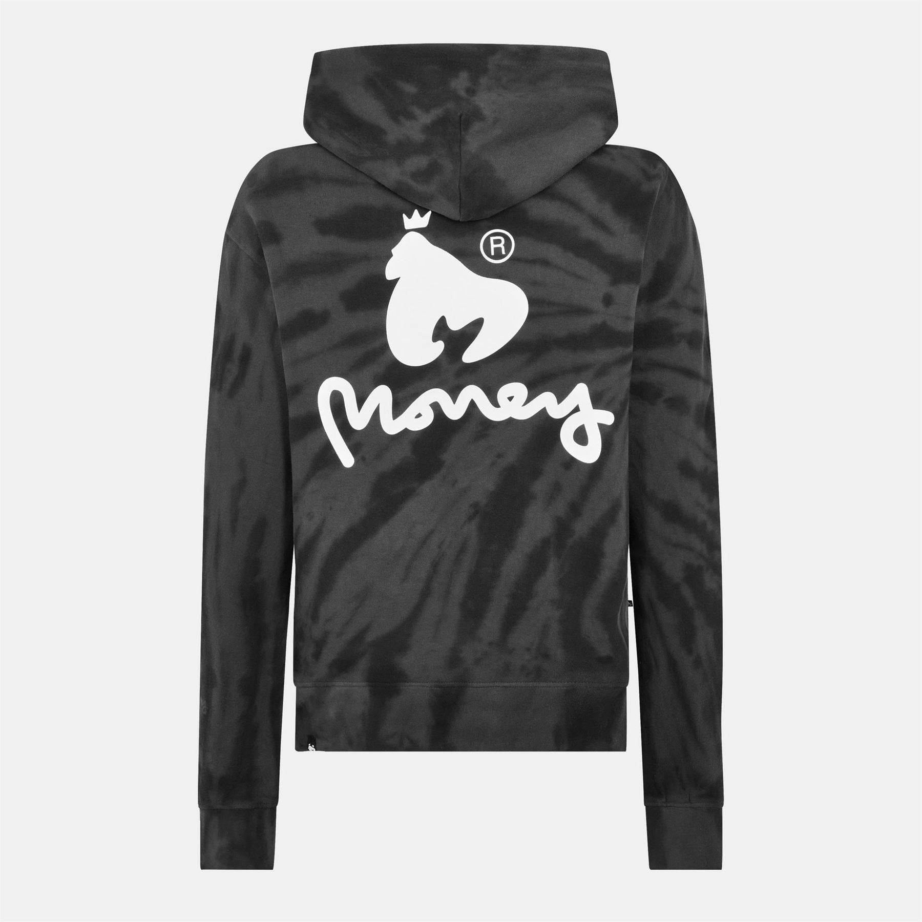 Money Bleach Tie Hood