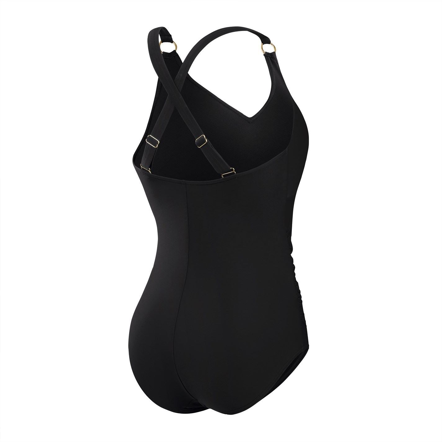 Speedo Womens Shaping V Neck 1 Piece