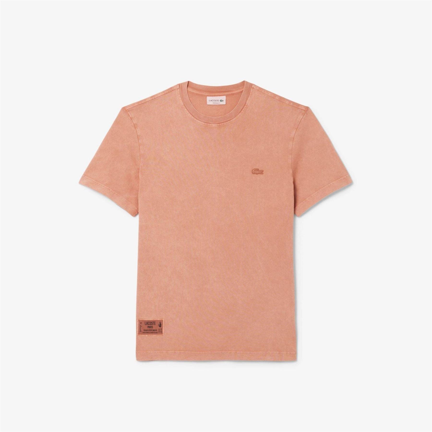 Lacoste Washed Effect Heavy Jersey Regular Fit T-Shirt