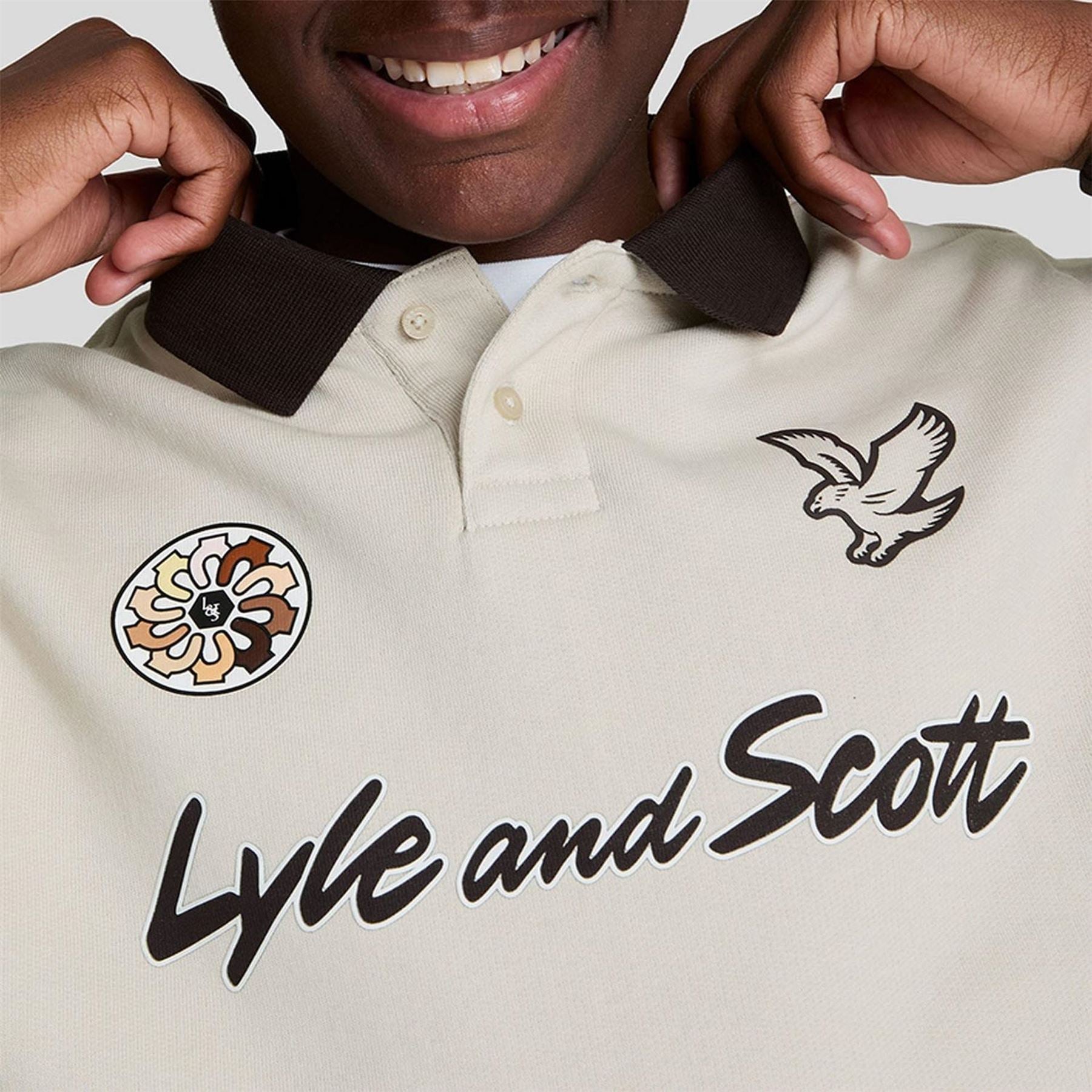 Lyle and Scott Collared Sweatshirt
