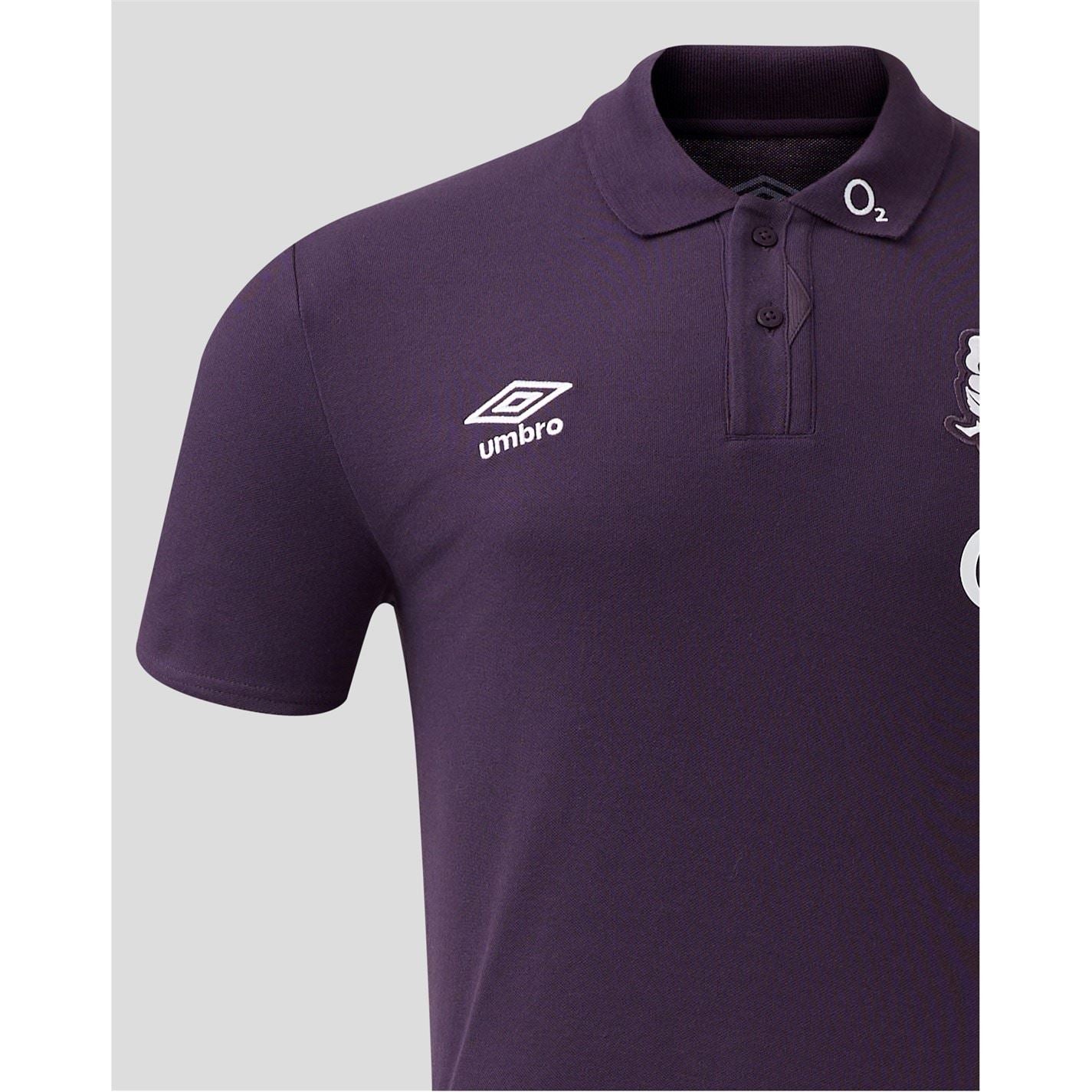 Umbro England Rugby Polo Shirt 2024 Adults