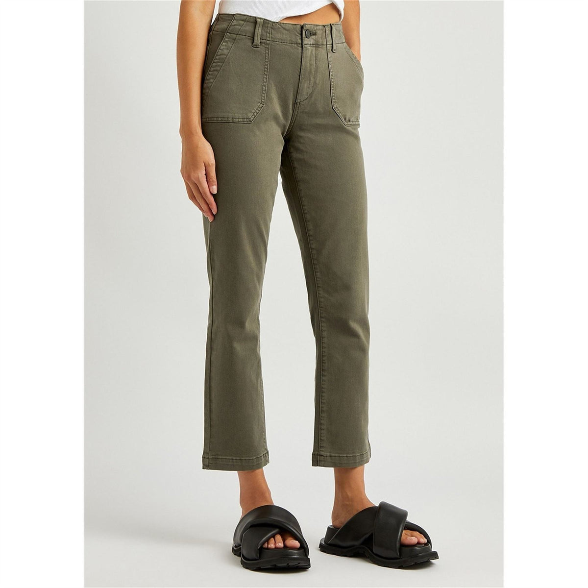 Paige Mayslie Straight Ankle Jean