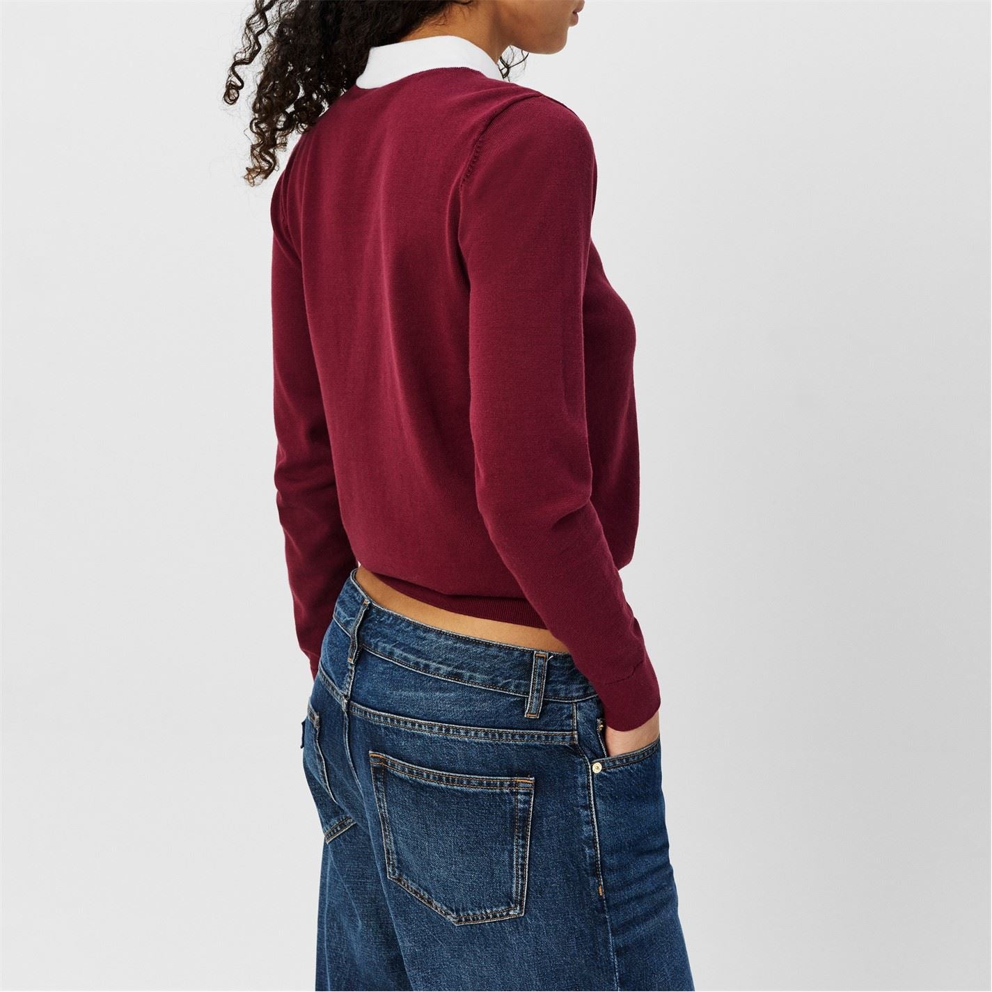 Lacoste Crocodile Print Regular Fit Long Sleeve Sweater