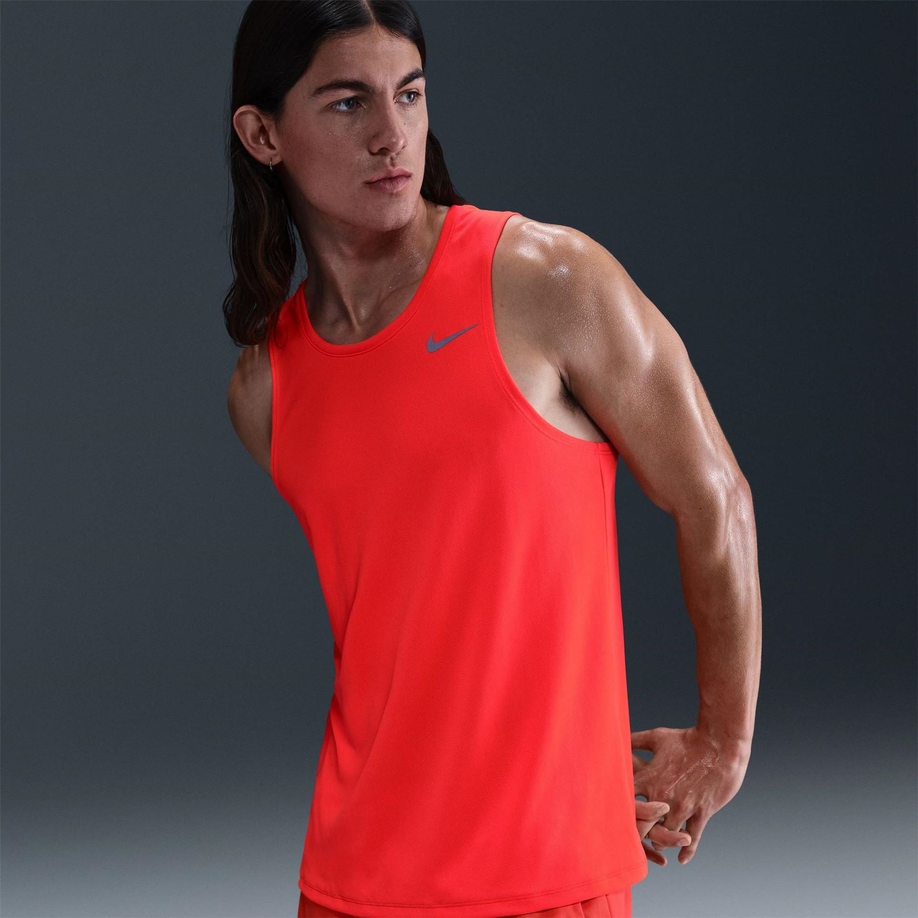 Nike Mens Dri Fit Miler Running Tank