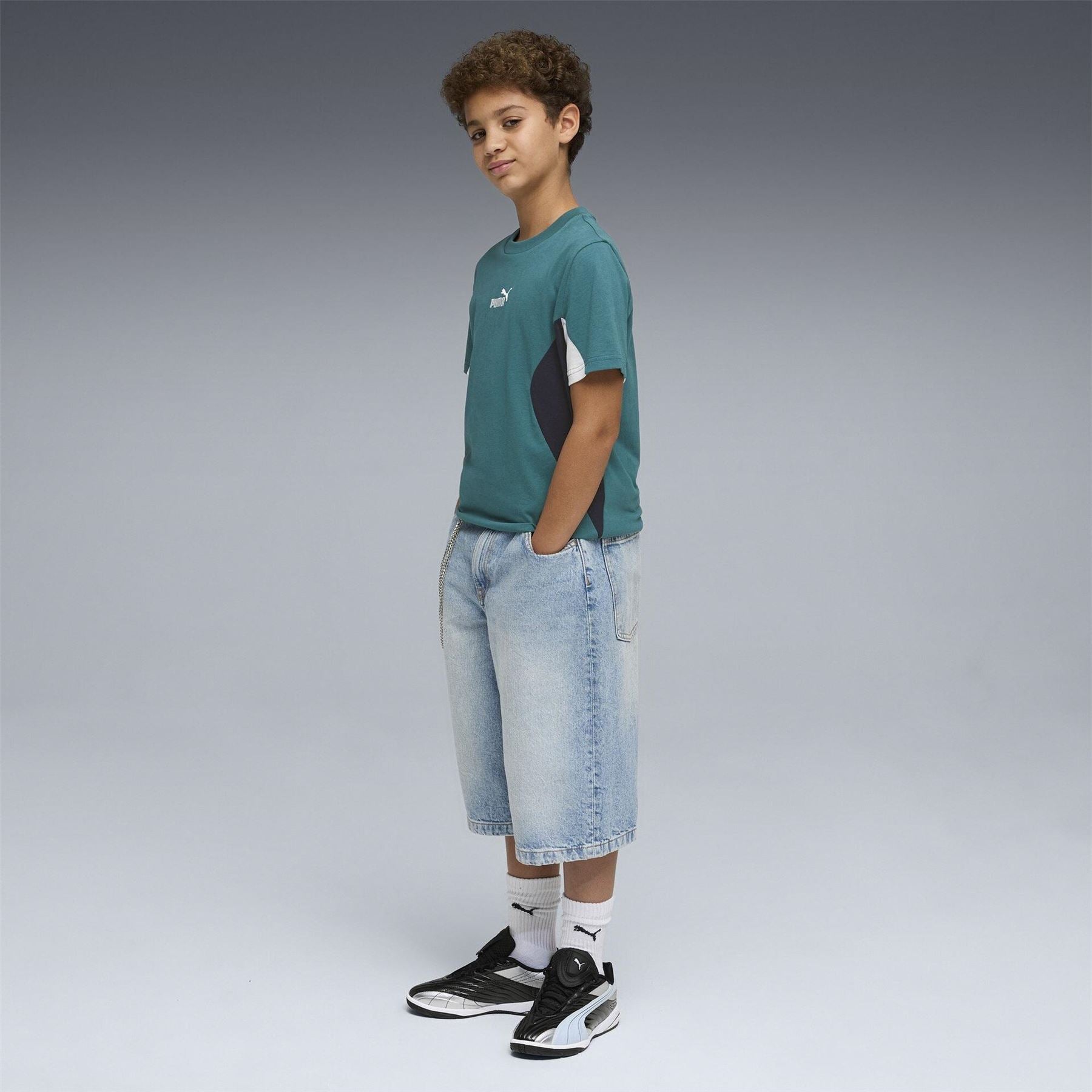 Puma Colr Block Tee Jn63