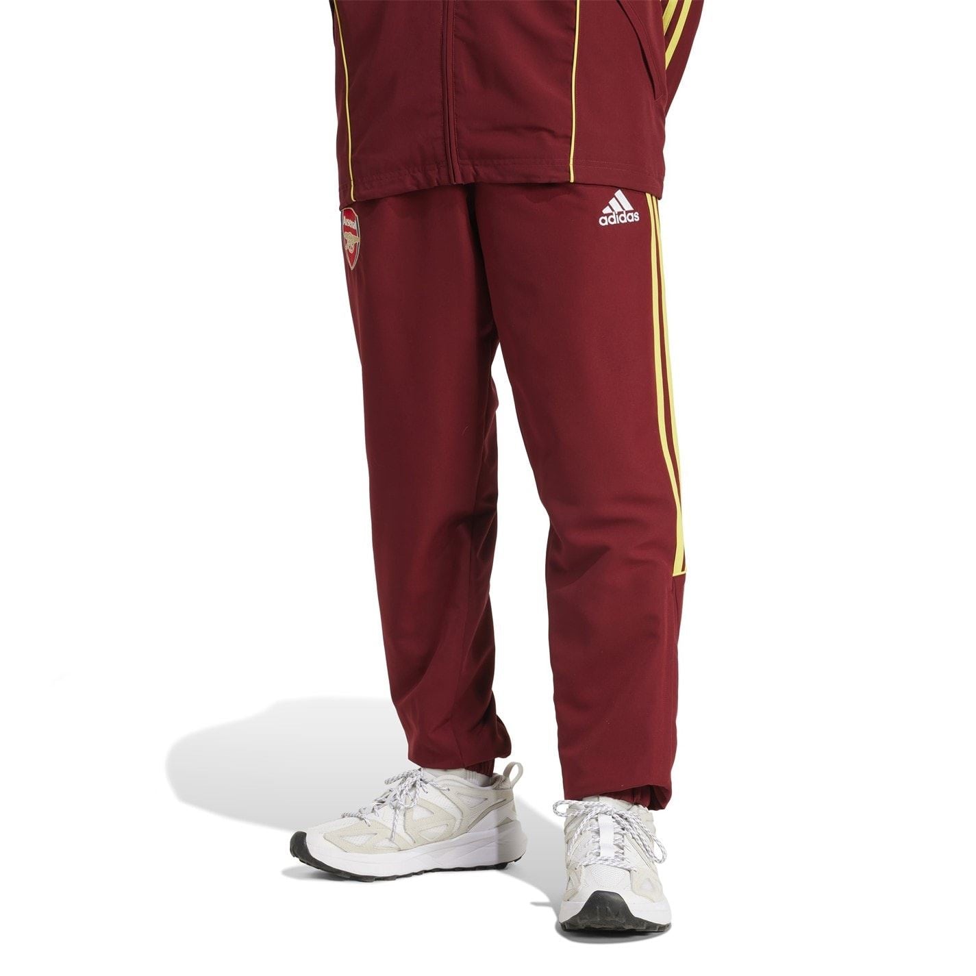 adidas Mens Arsenal Football Club Ubackpack Tracksuit Bottoms