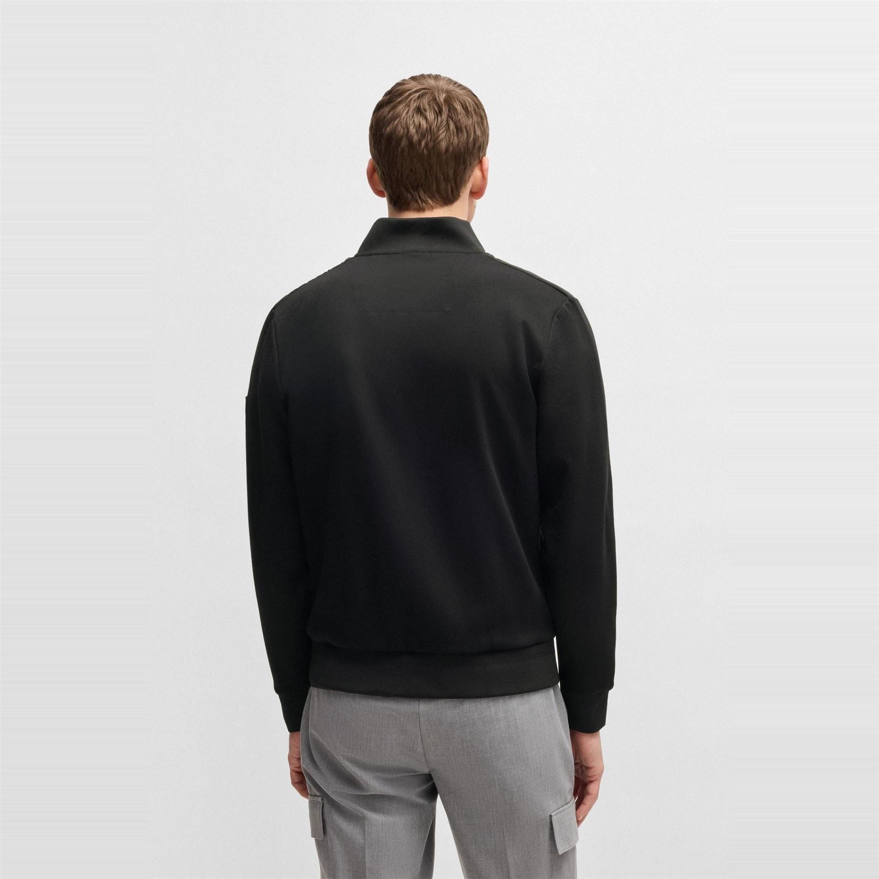 Boss Hbb Skiles100 Full Zipped Sweatshirt, Padded Front, Pockets