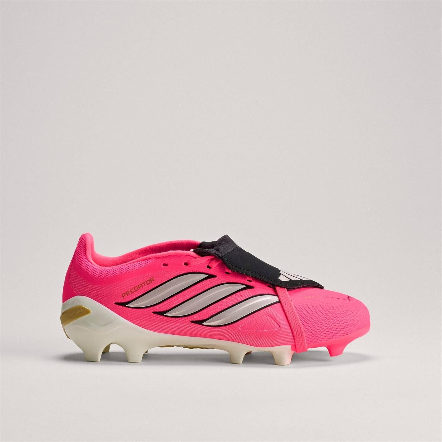 adidas Mens Predator Fold Over Tongue Academy Firm Ground Football Boots