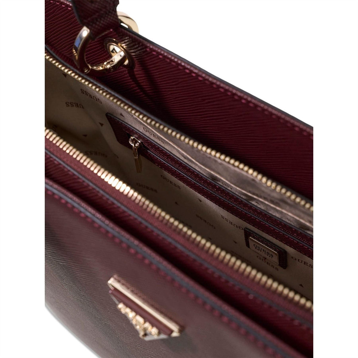 Guess Noelle Ii Faux Leather Tote Bag