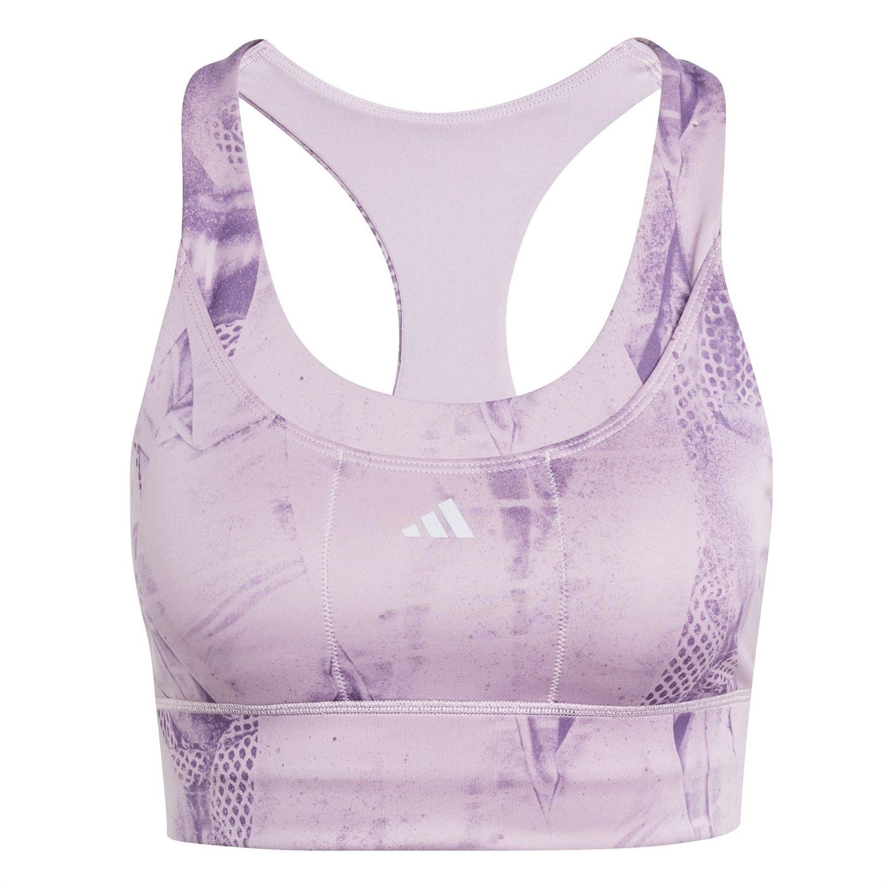 adidas Womens Ms Pkt Aop Low Impact Sports Bra