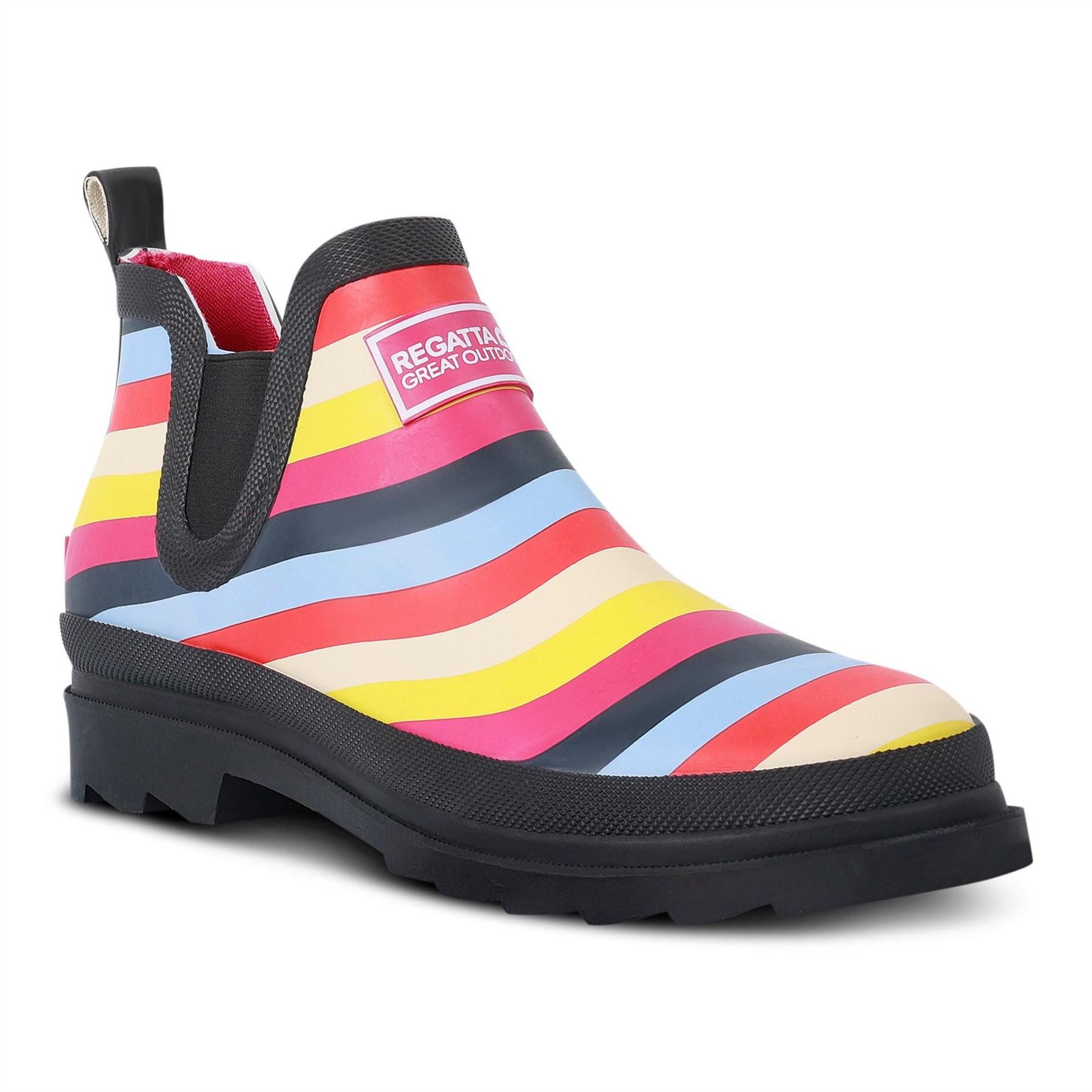 Regatta Harper Stripe Patterned Rain Boots