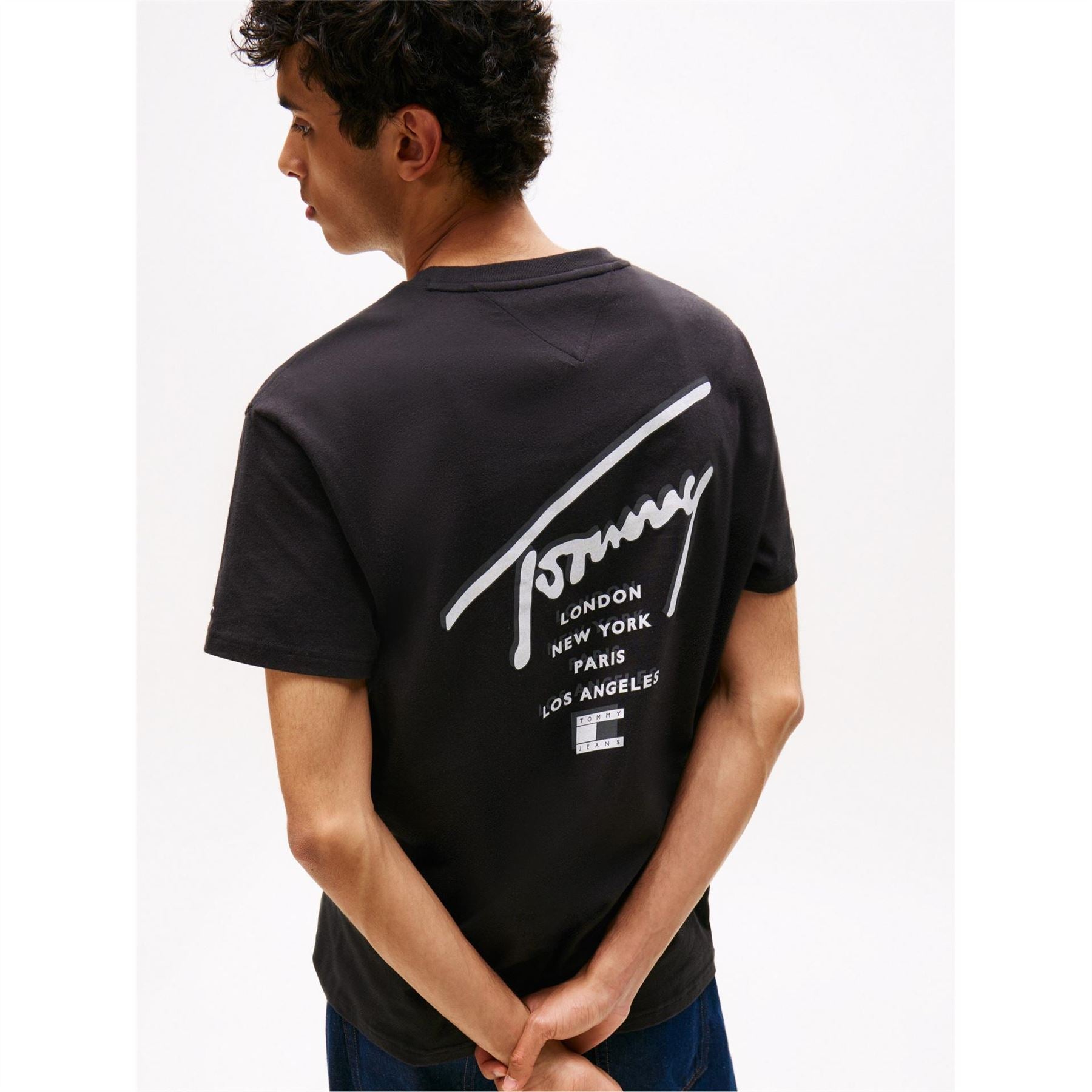 Tommy Jeans Flag Logo T-Shirt