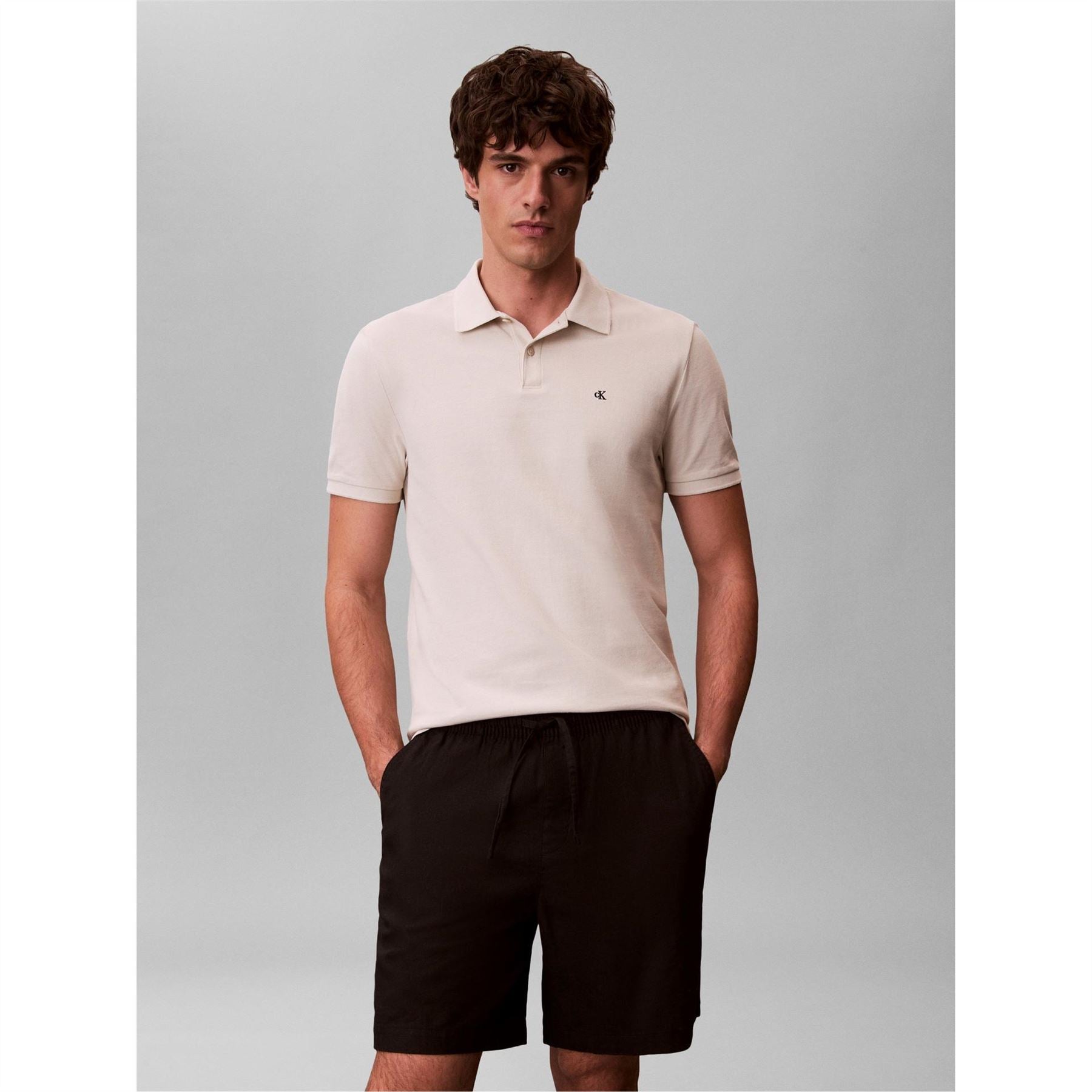 Calvin Klein Jeans Regular Fit Short Sleeve Polo Shirt
