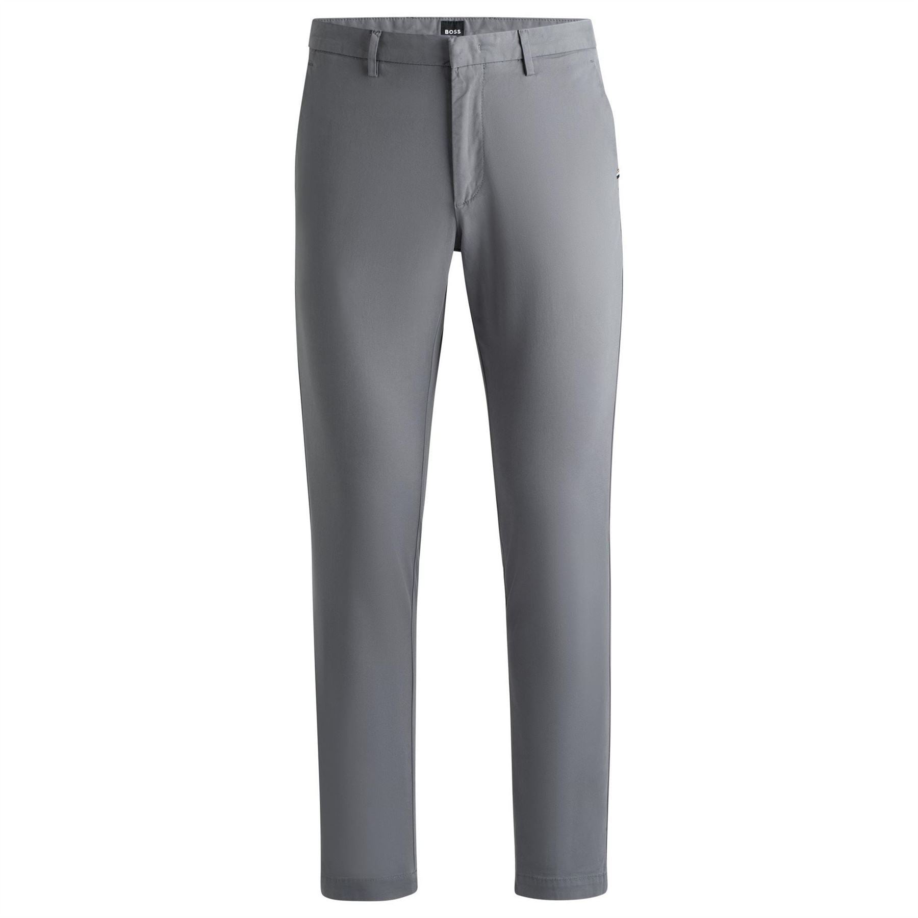 Boss Kaito3 D Solid Patterned Straight Chinos