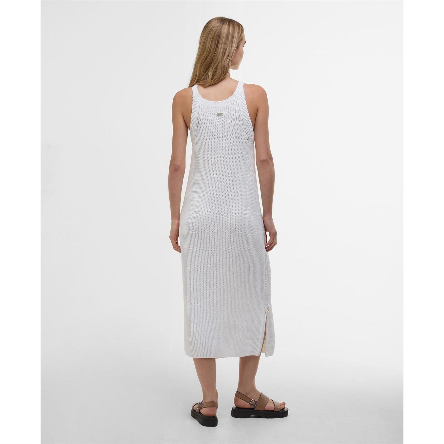 Barbour International Knitted Midi Dress
