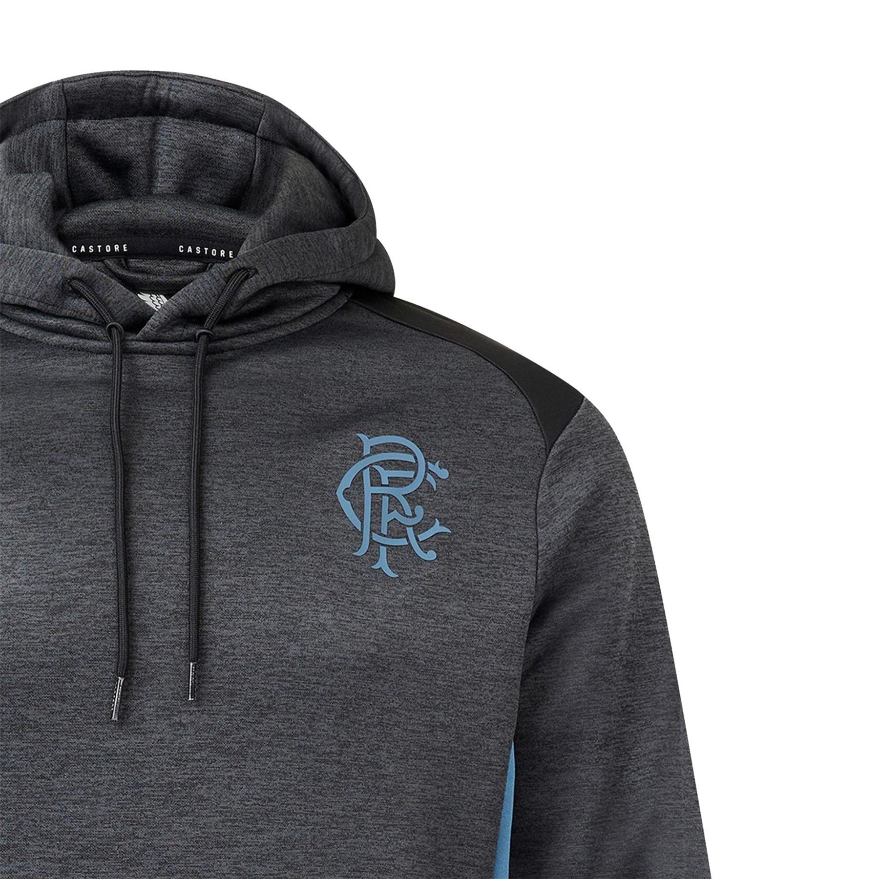 Castore Hooded Rangers FC Sweatshirt Tops