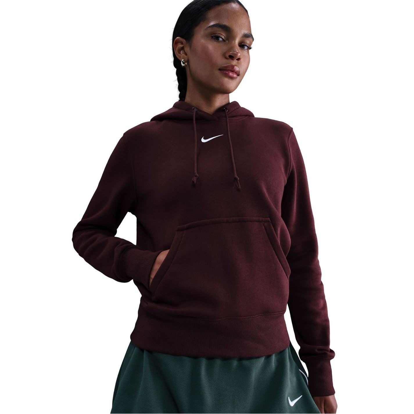 Nike Womens Sportswear Phoenix Fleece Pullover Hoodie