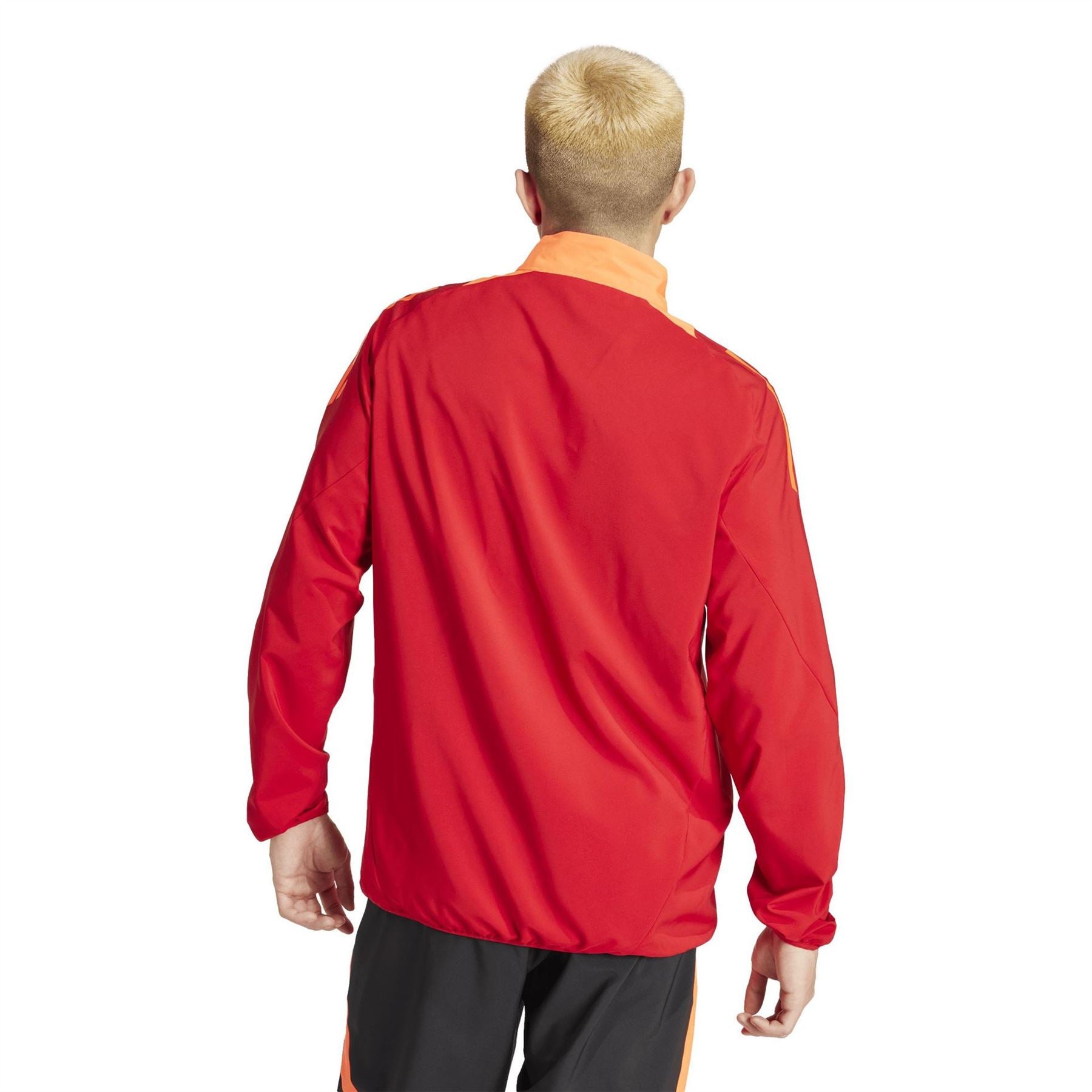 adidas Funnel Neck High Collar Long Sleeve Athletic Top