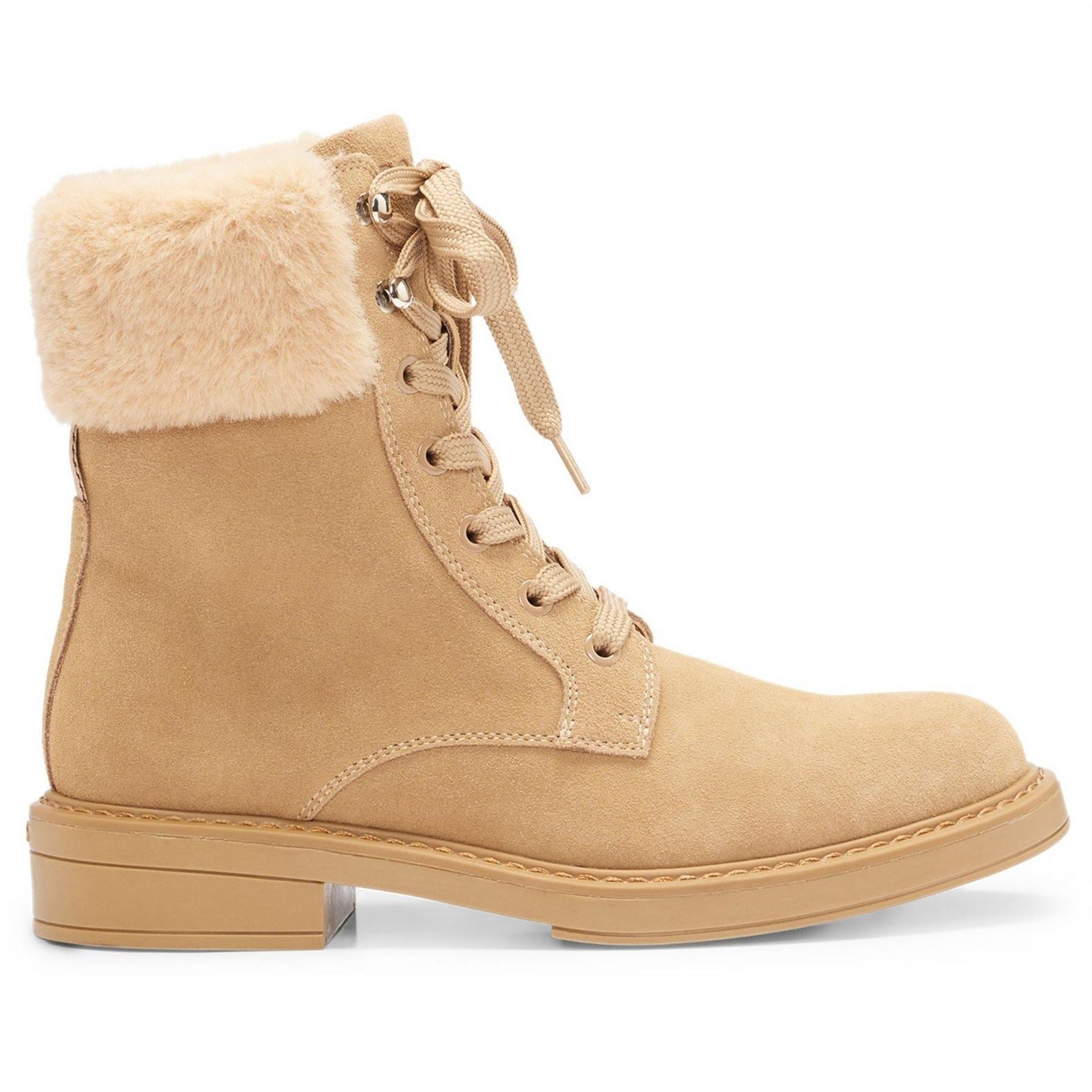 Boss Vanity Hiking Boots with Block Heel