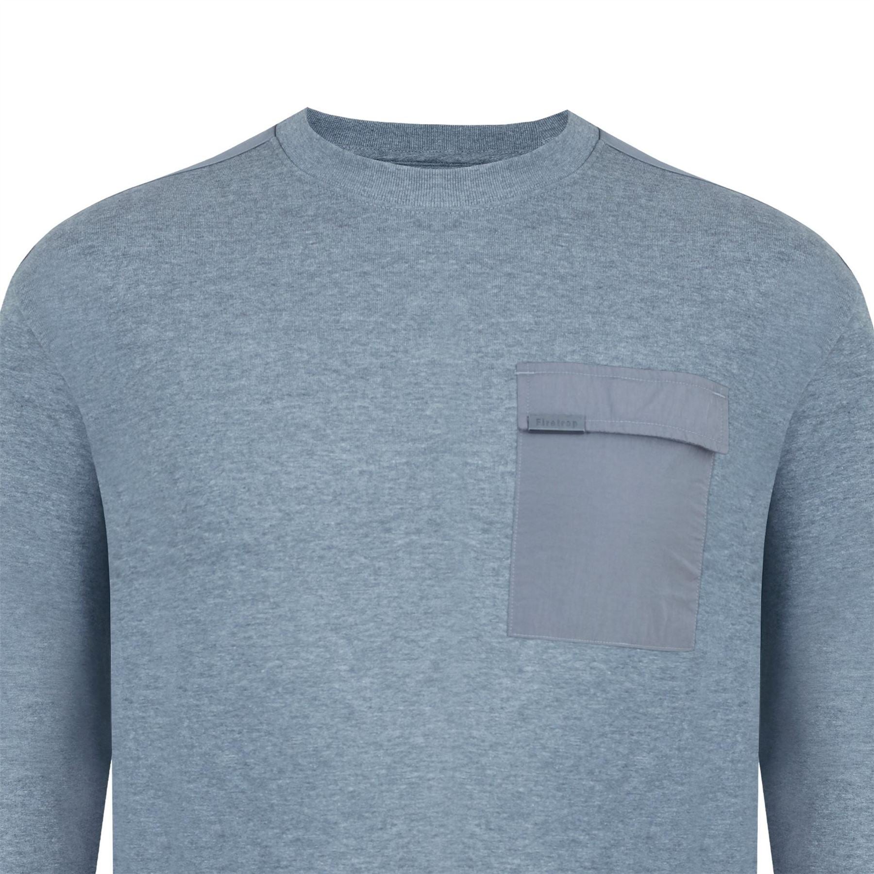 Firetrap Crew Neck Regular Fit Long Sleeve Sweater