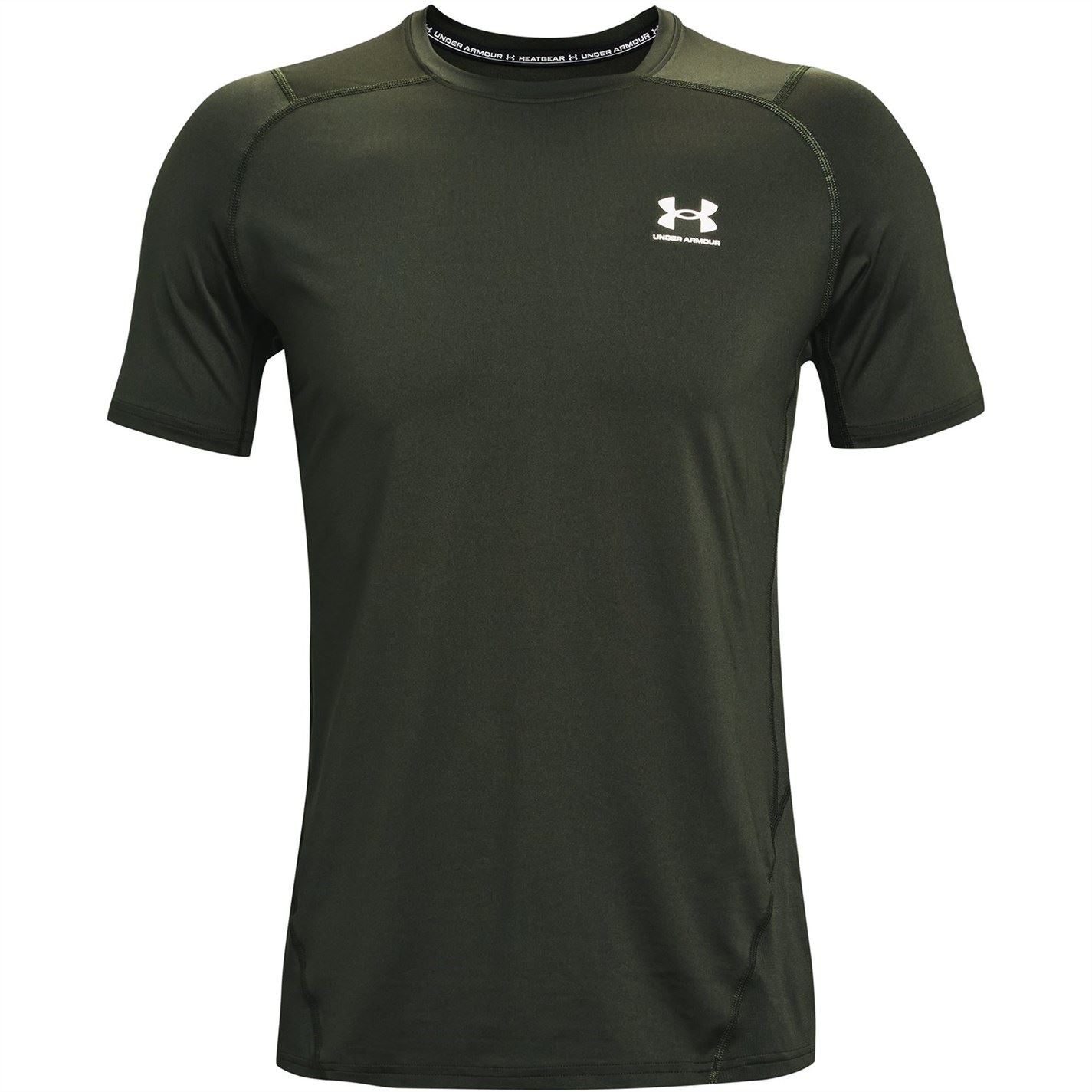 Under Armour HeatGear Armour Fitted Short Sleeve Training Top Mens
