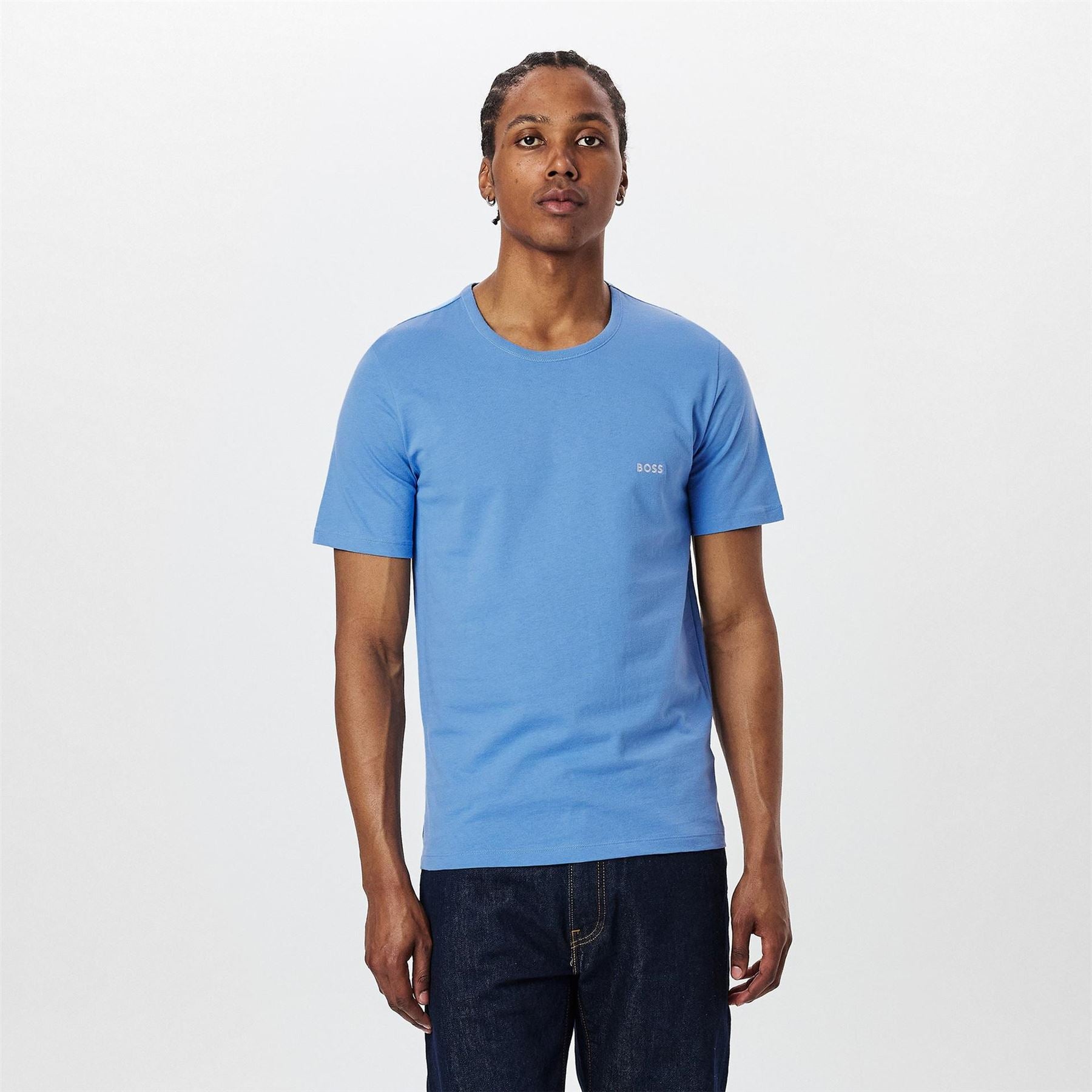 Boss BOSS Bodywear 3 Pack Premium Cotton T Shirts   Crew Neck