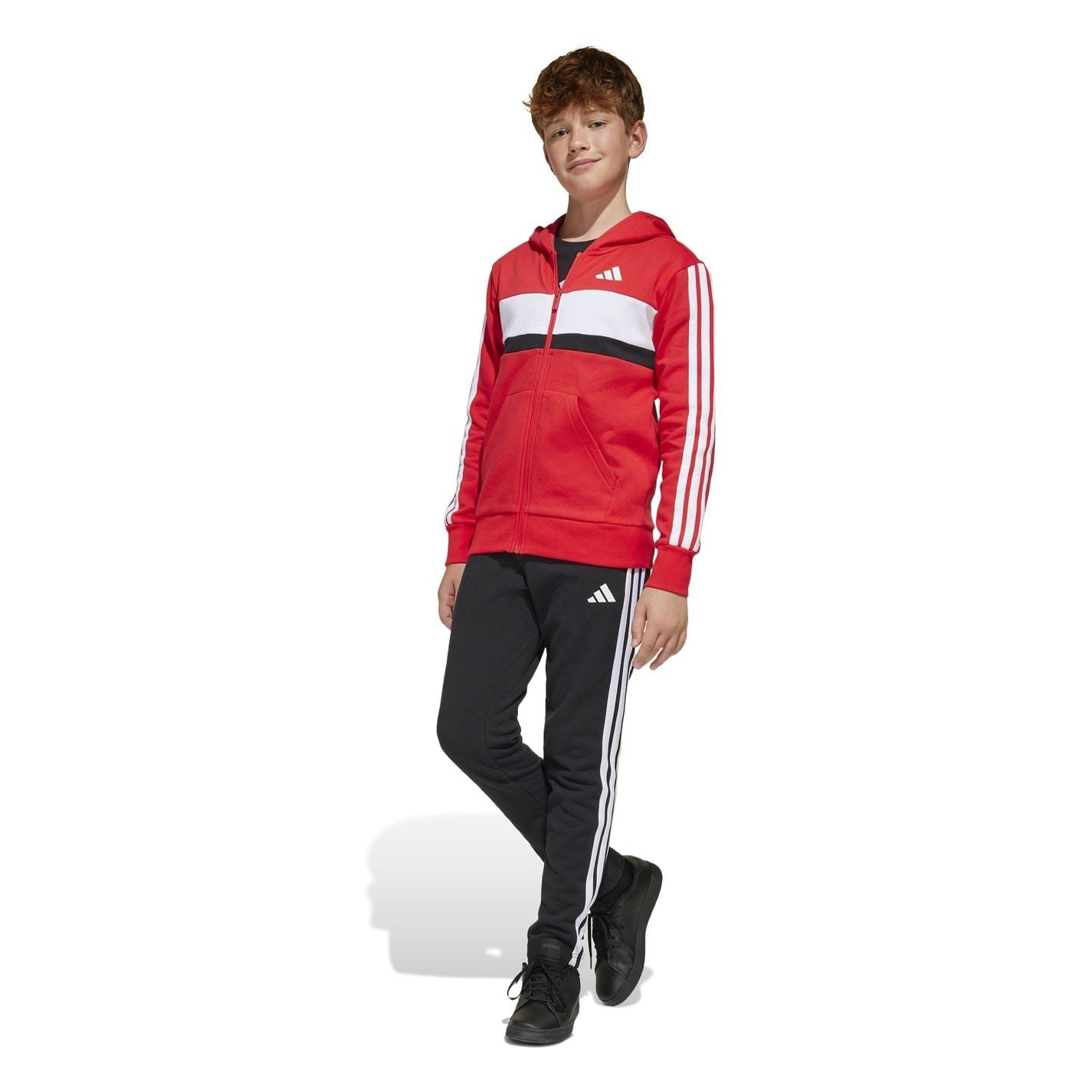 adidas Tiberio Fleece Tracksuit Juniors