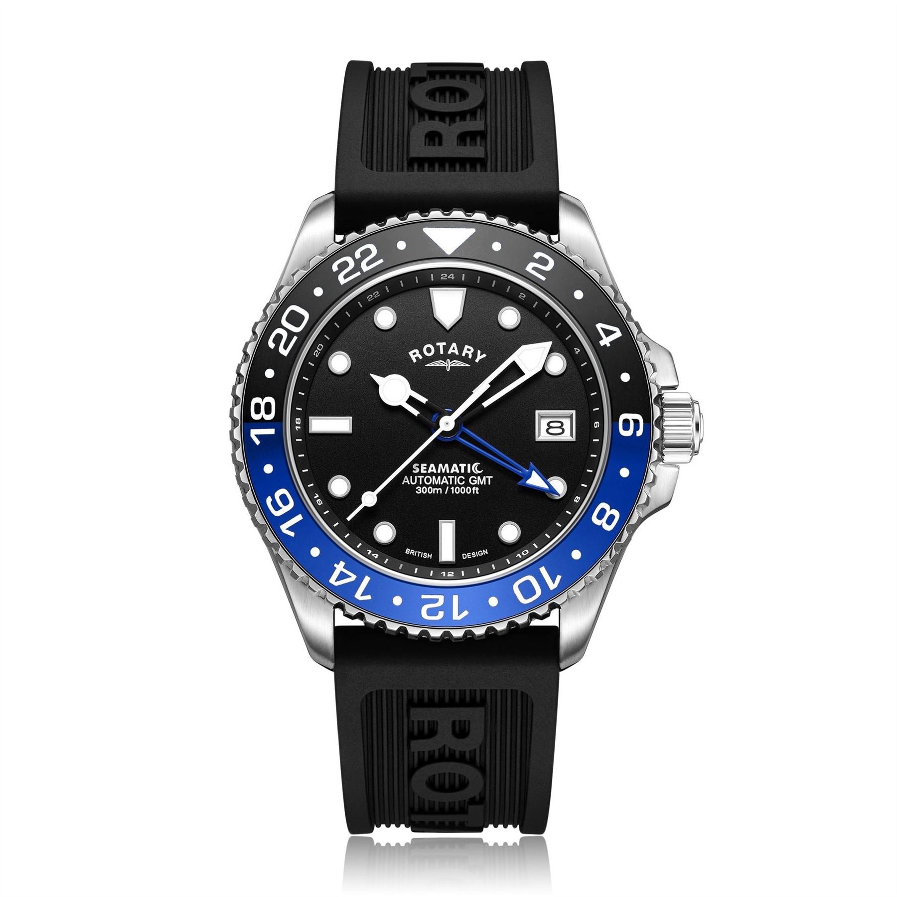 Rotary Analogue Steel Bracelet Strap Watch
