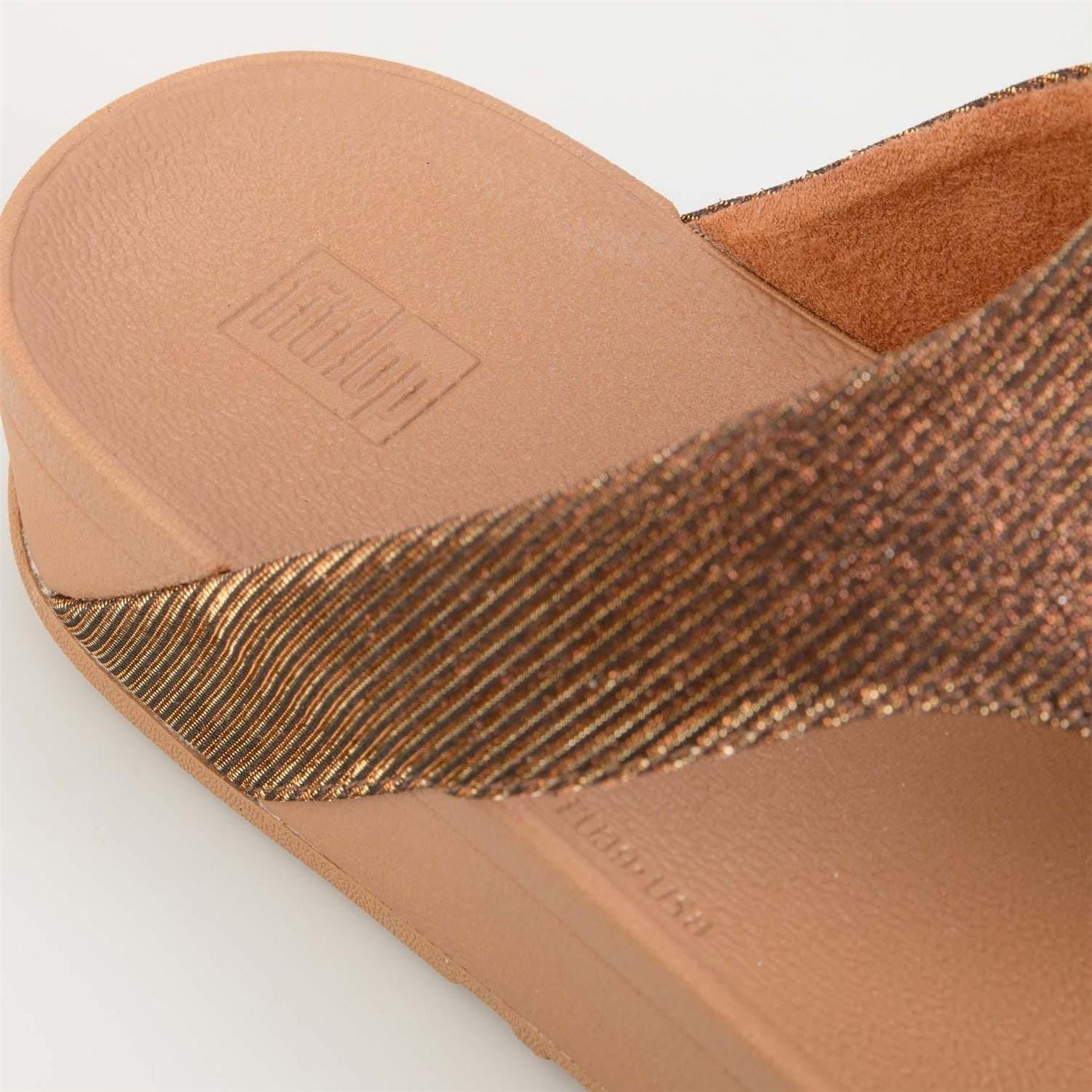 Fitflop Lottie Glitzy Toe Thong Sandals