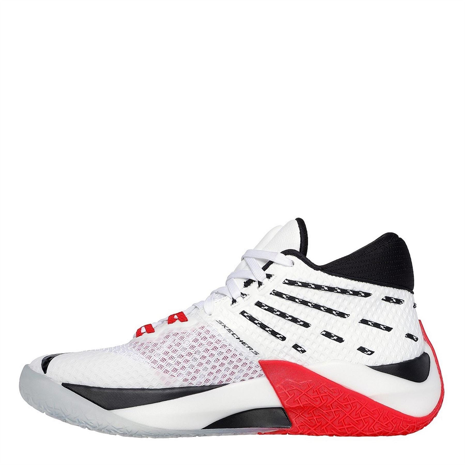 Skechers Breathable Mesh TPU Heel Lock Basketball Trainers