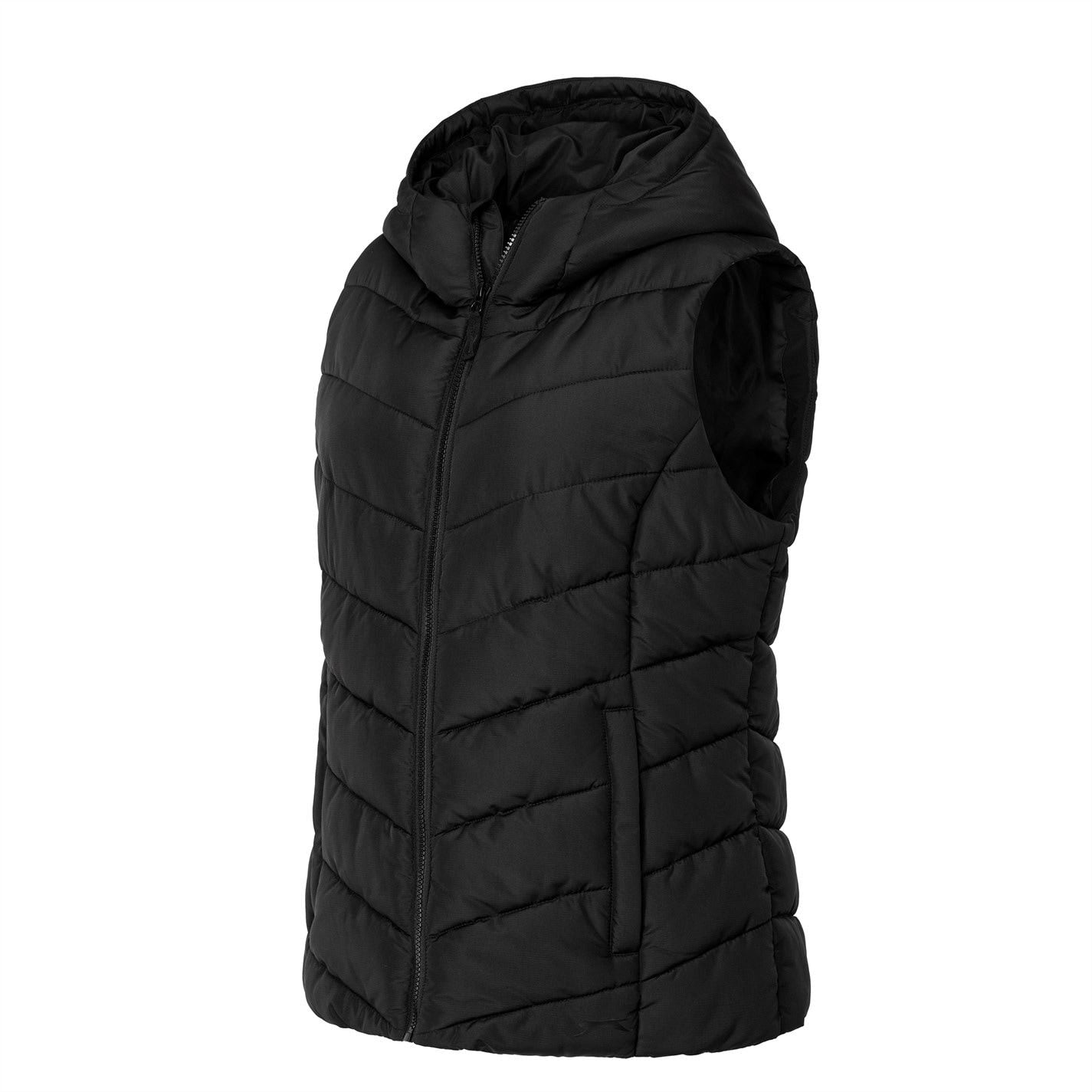 Slazenger Womens Padded Gilet With Fleece Lining