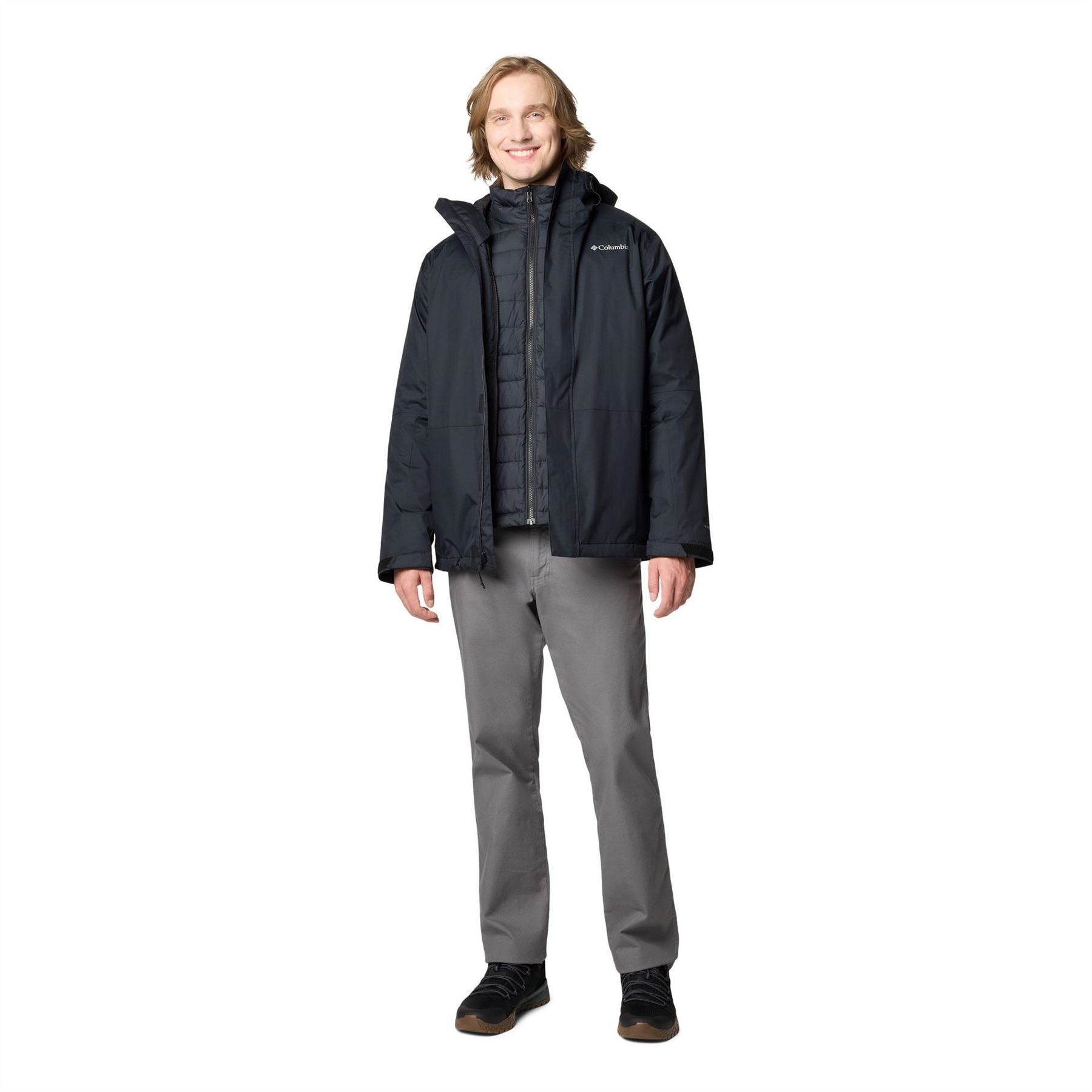Columbia Point Park 3 in 1 Waterproof Rain Anorak