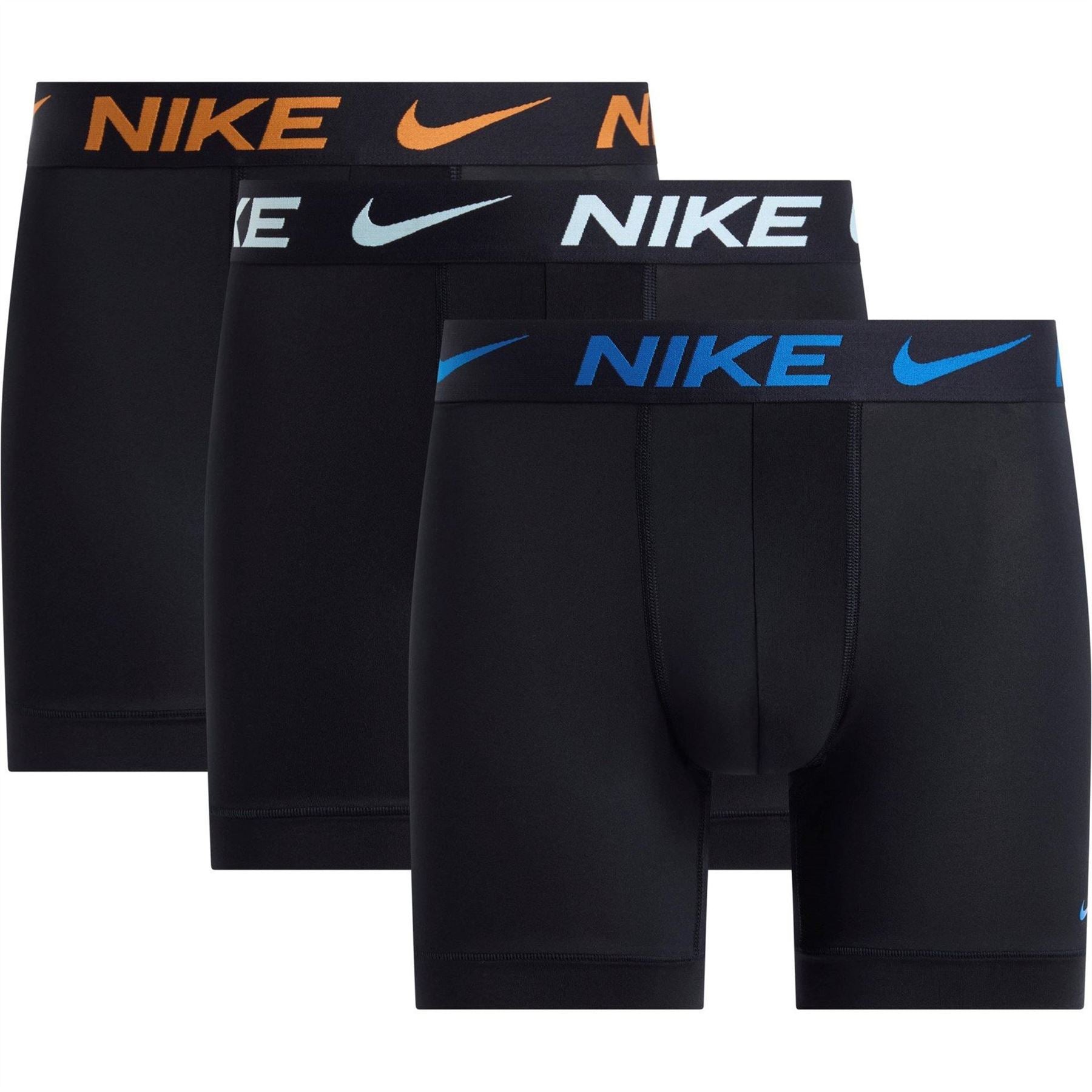 Nike Mens 3 Pack Dri Fit Boxer Shorts
