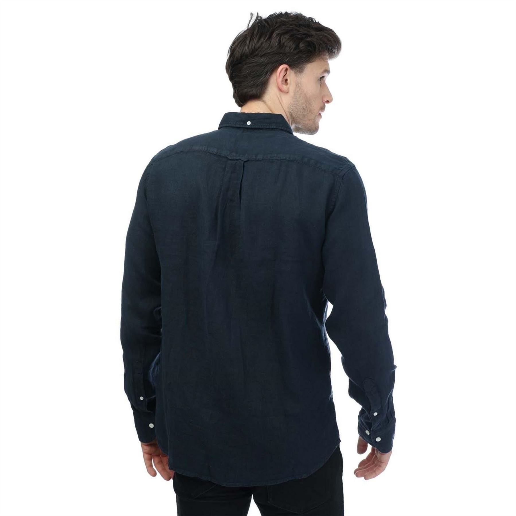 Gant Fit Garment Dyed Linen Shirt