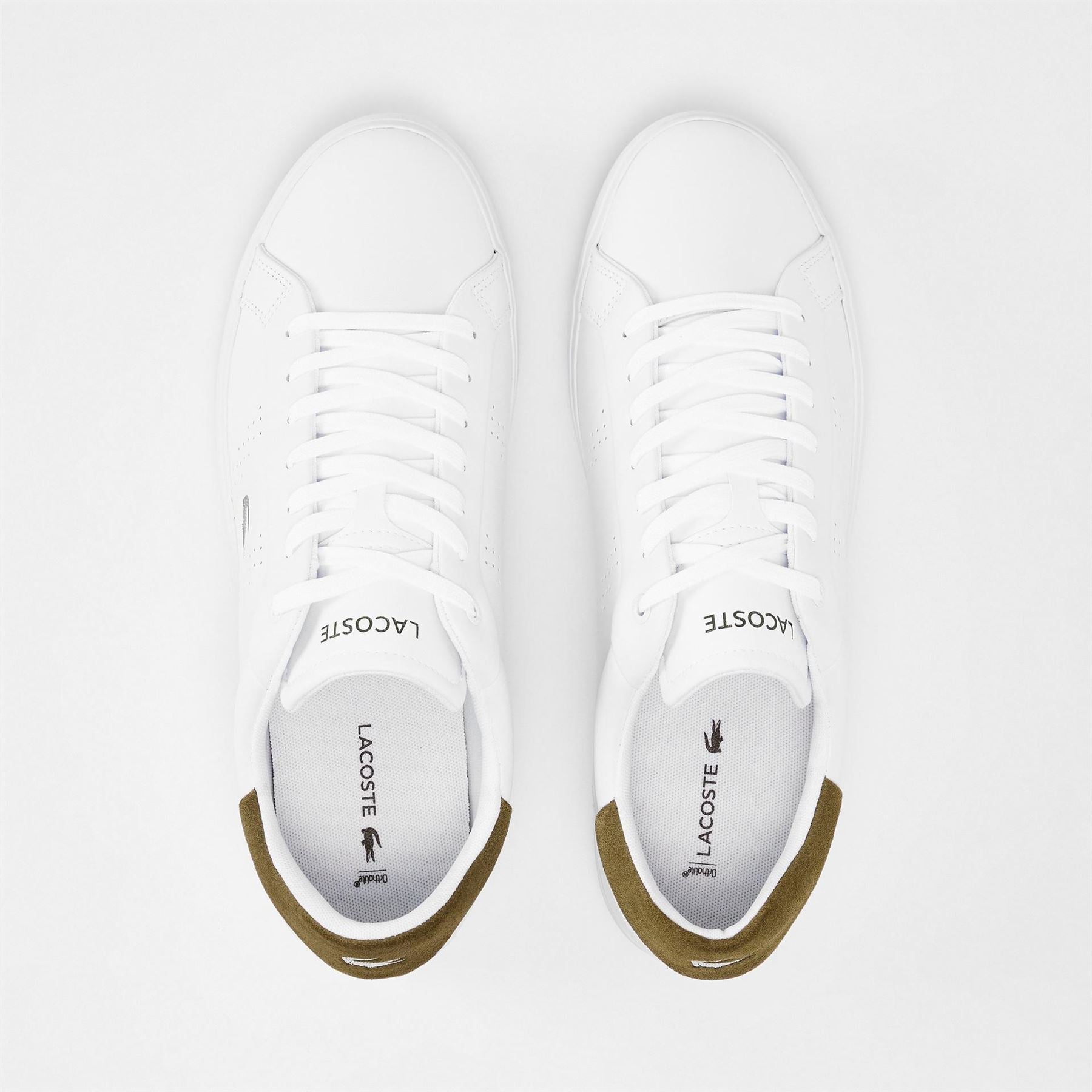 Lacoste Powercourt Low Top Crocodile Print Sneakers