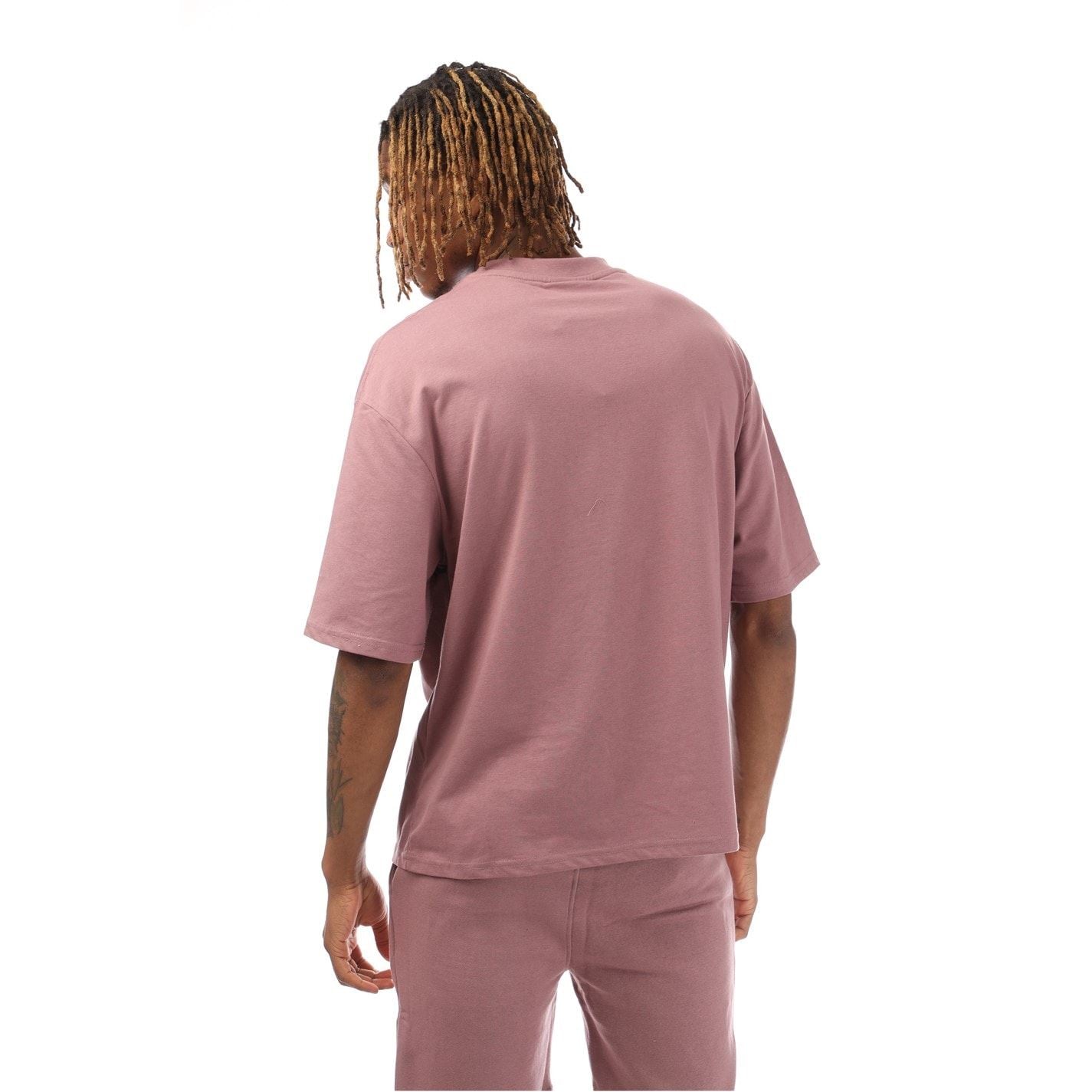 Hype Oversize Fit Signature Print T-Shirt