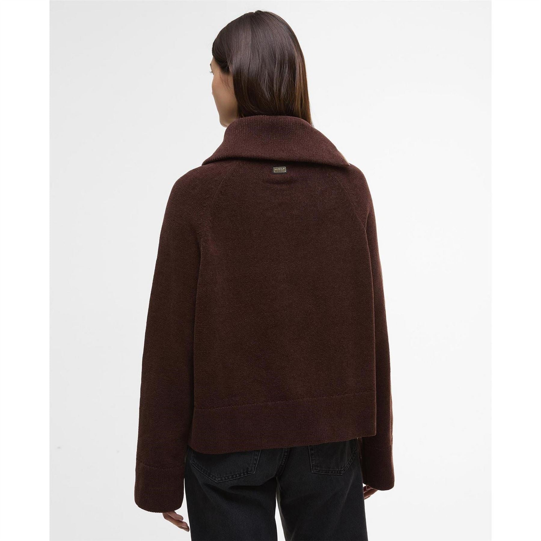 Barbour International Funnel Neck Jumper