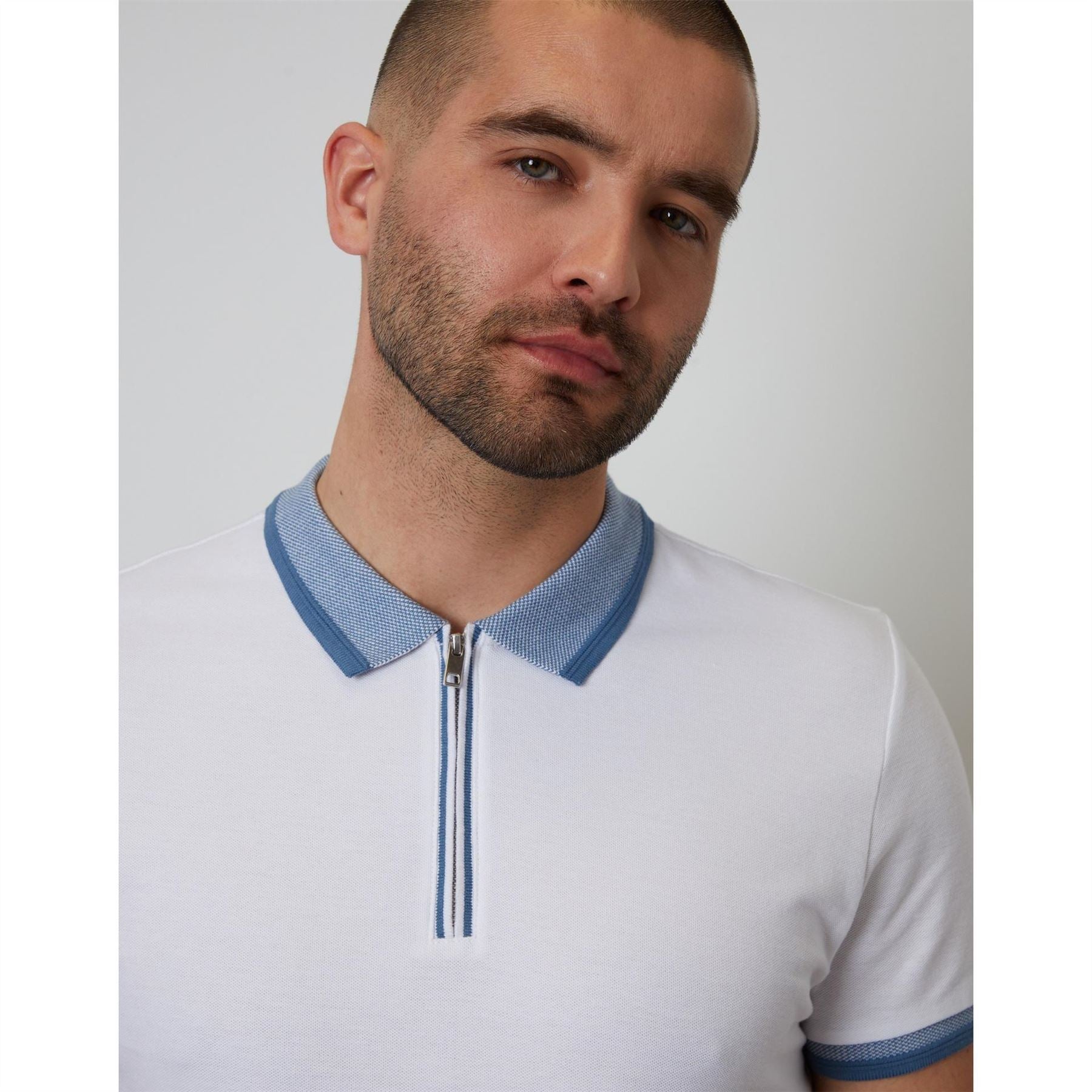 Threadbare Emberton Short Sleeve Polo Shirt