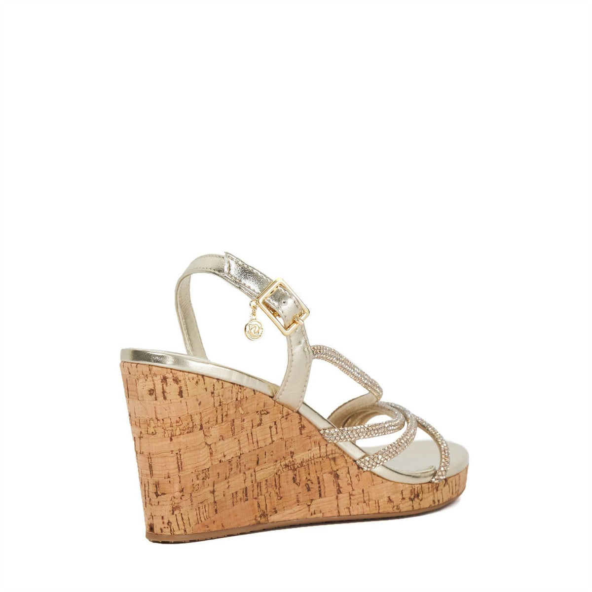 Dune London Kemory Open Toe High Heel Wedge Sandals