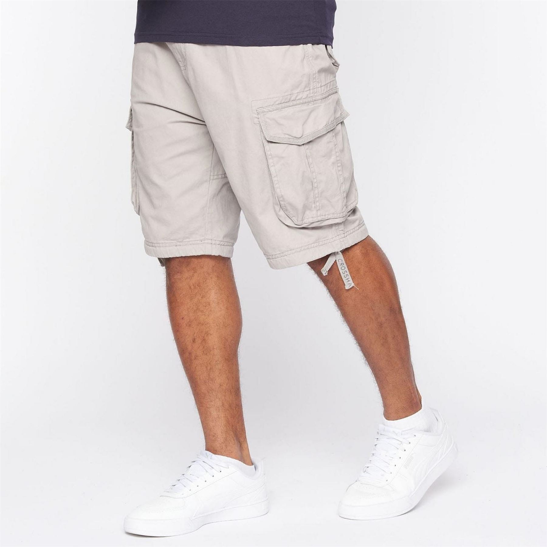 Crosshatch Cargo Shorts