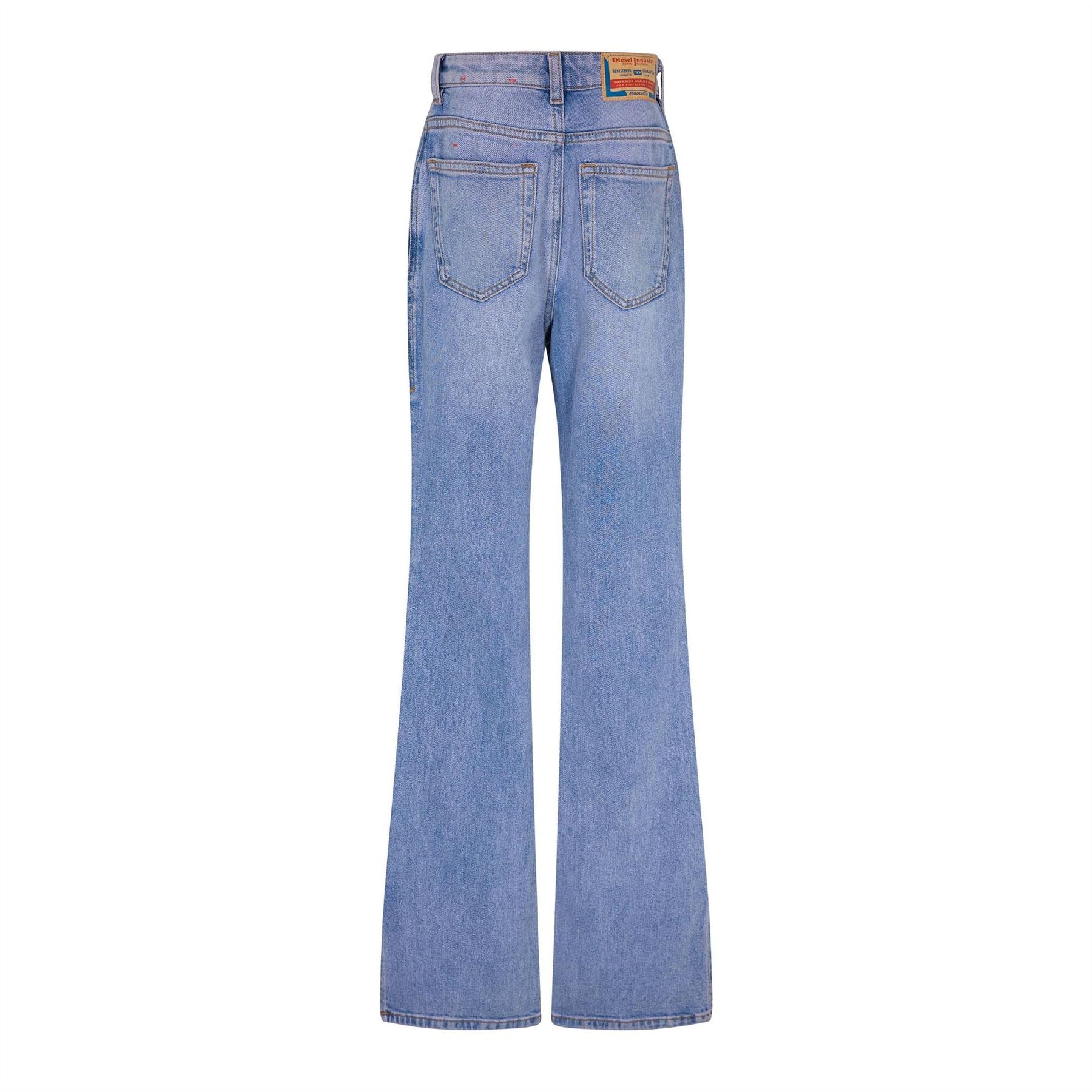 Diesel Five Pocket Straight Leg Jeans