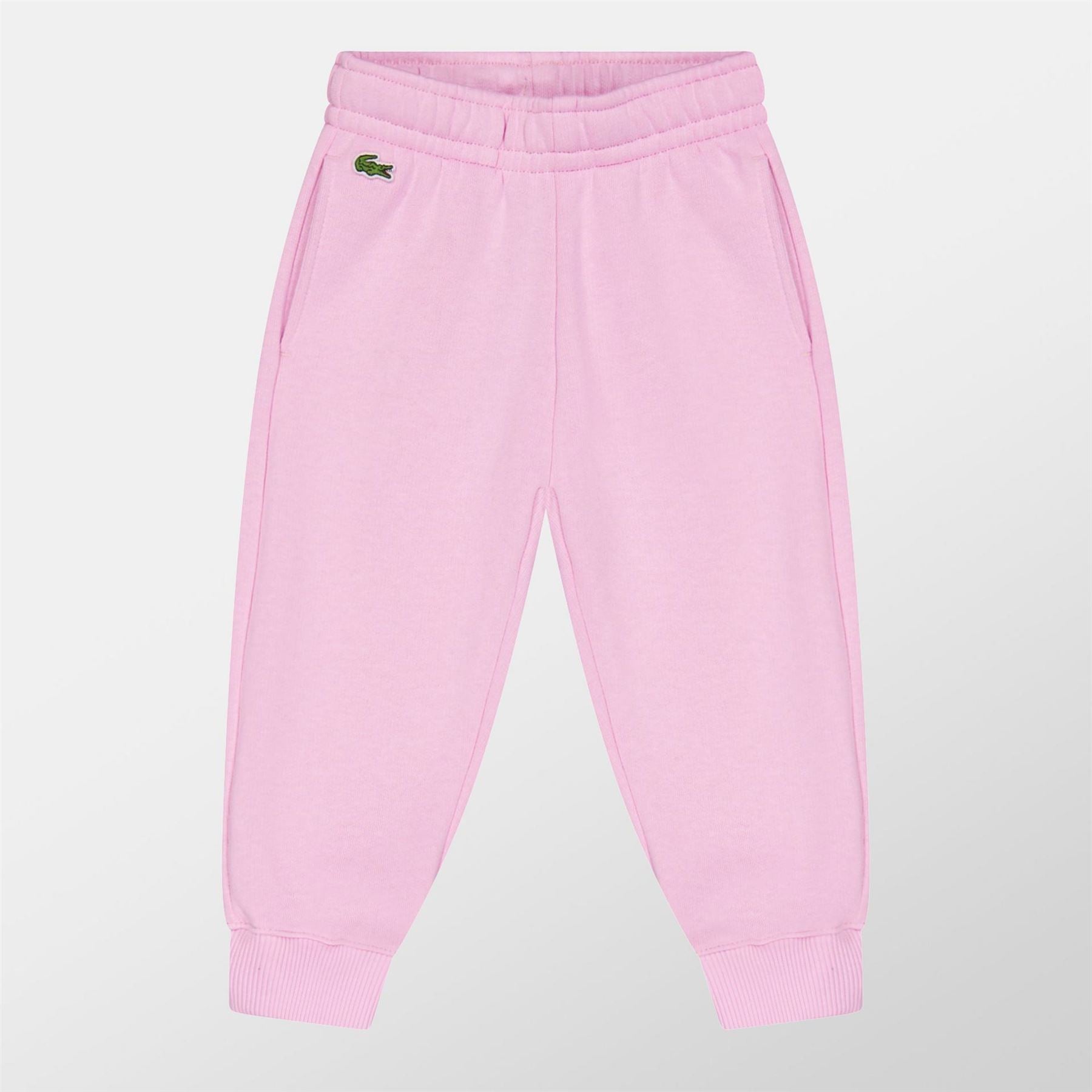 Lacoste Kids Logo Closed Hem Fleece Joggers